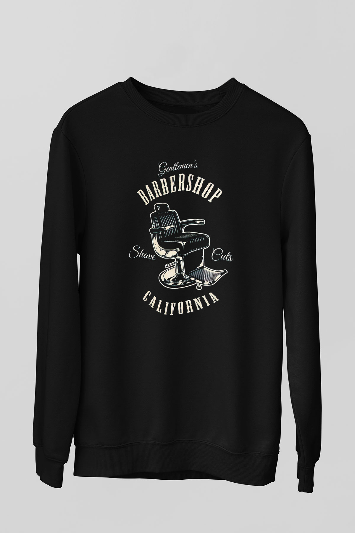 Berber Siyah Unisex Sweatshirt
