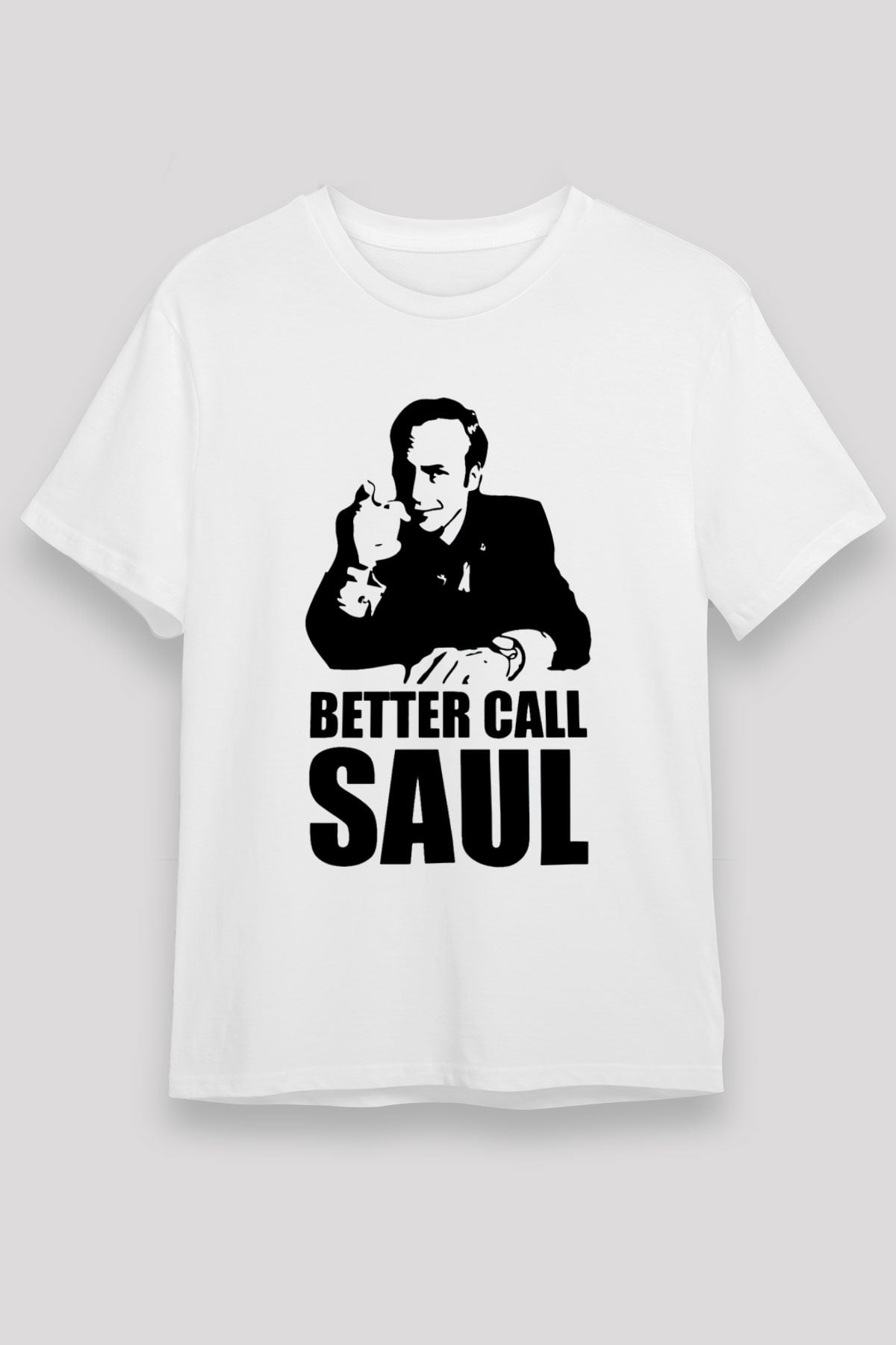 Better Call Saul Beyaz Unisex Tişört T-Shirt