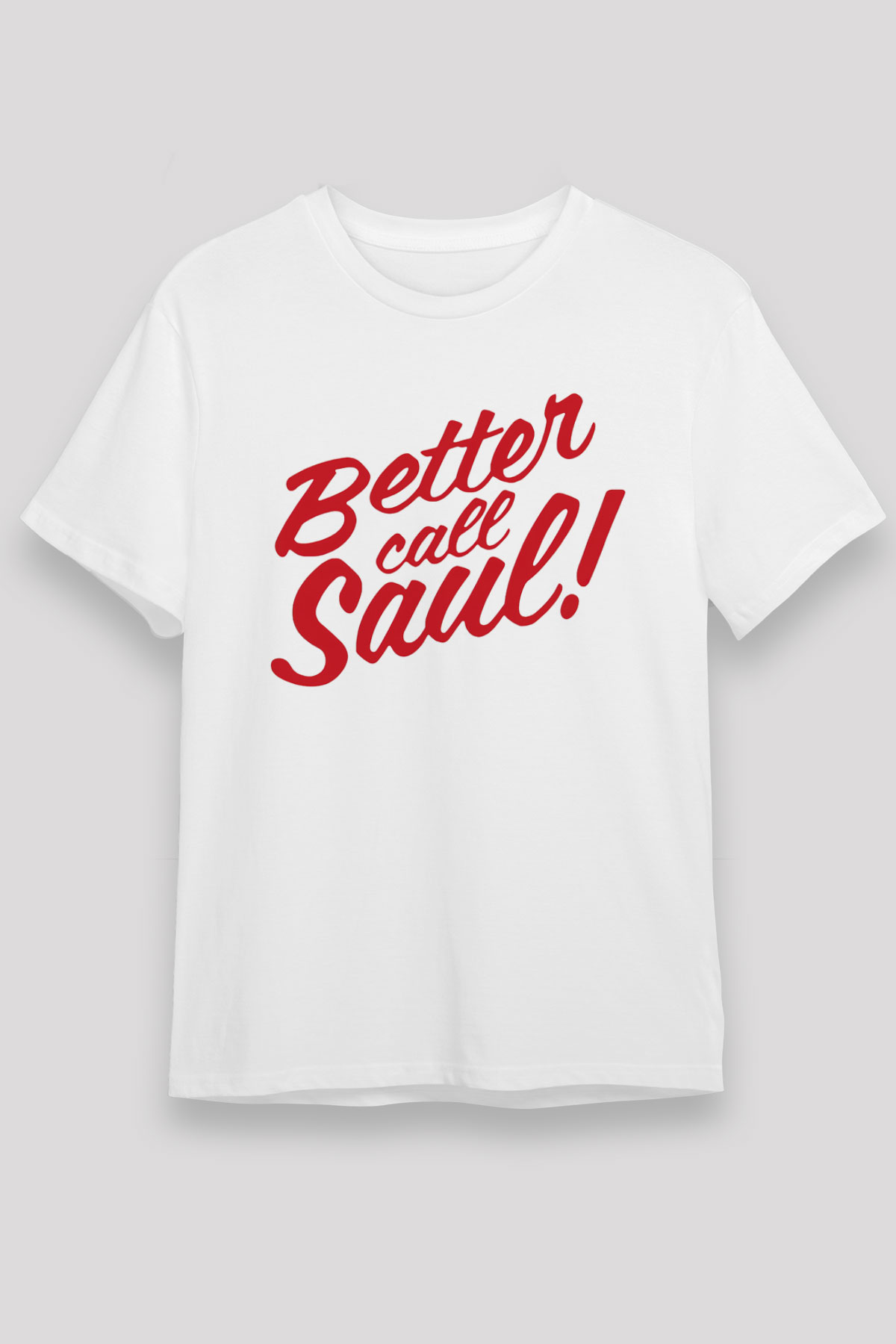 Better Call Saul Beyaz Unisex Tişört T-Shirt