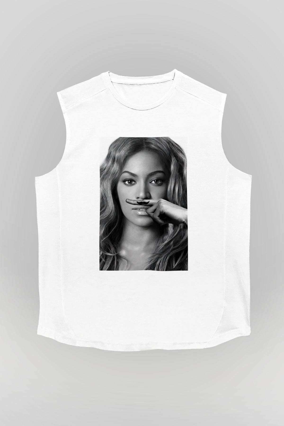 Beyonce Beyaz Unisex Kolsuz Tişört