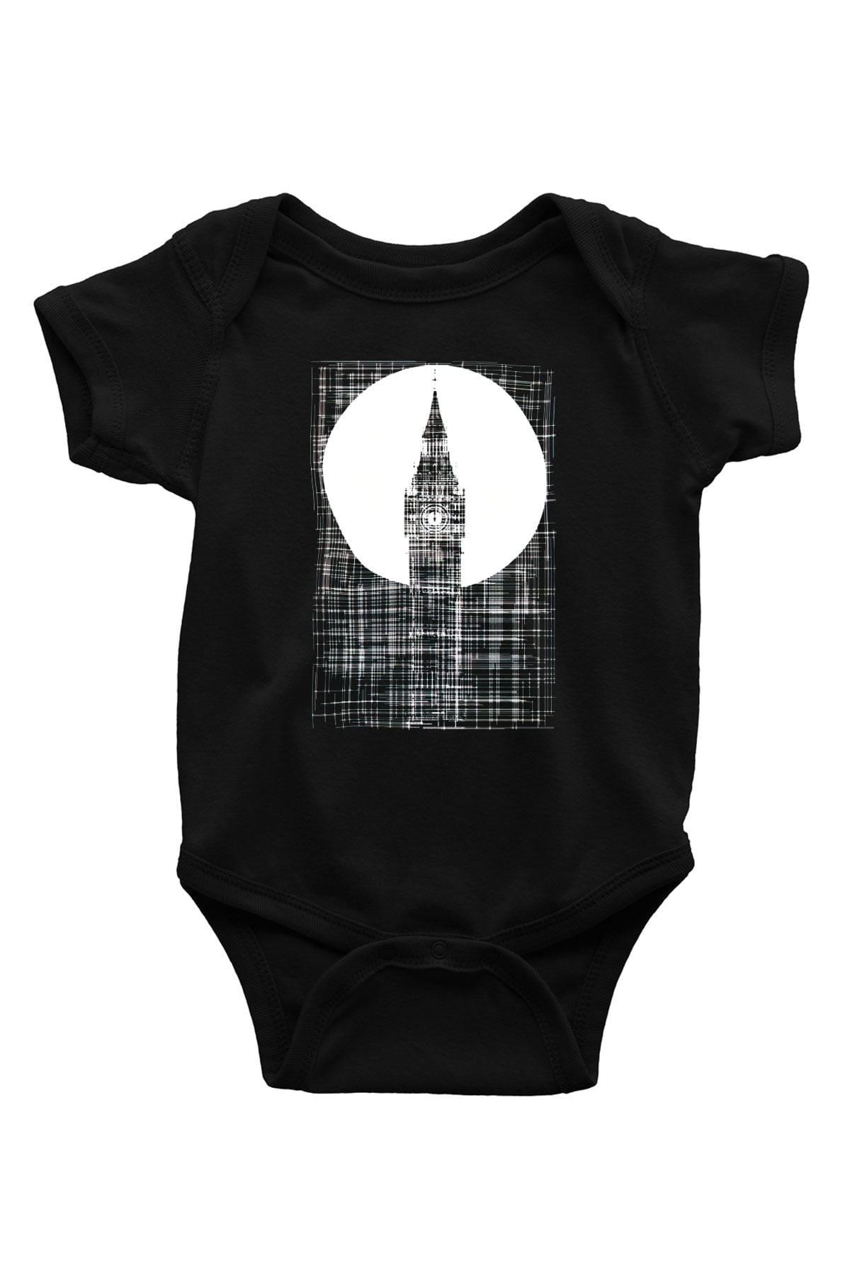 Big Ben Siyah Bebek Body - Zıbın
