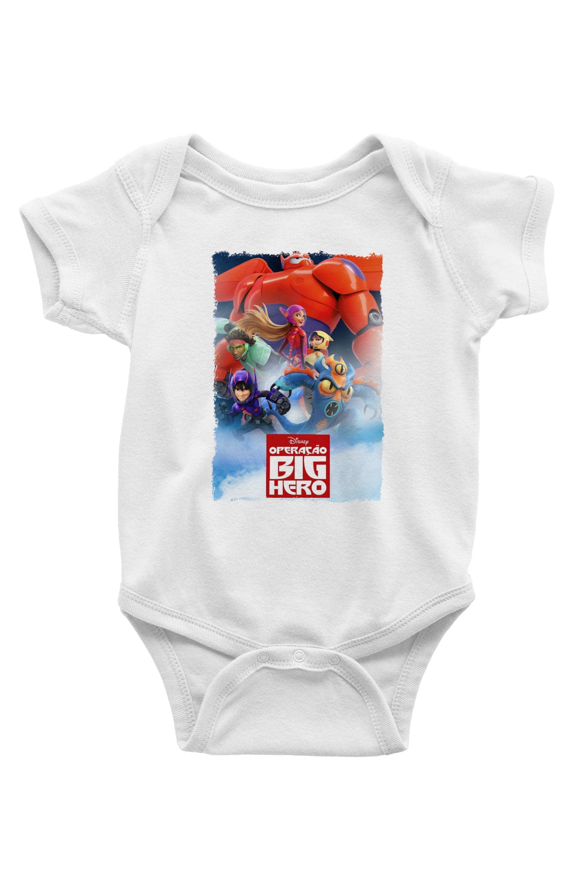 Big Hero Beyaz Bebek Body - Zıbın