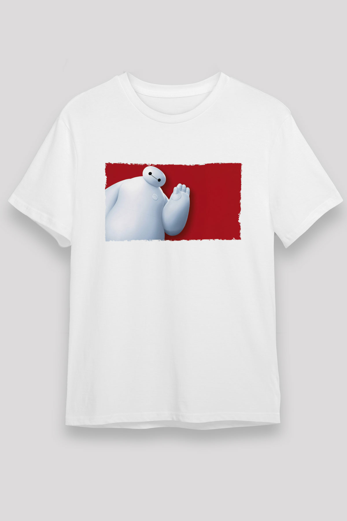 Big Hero Beyaz Unisex Tişört T-Shirt