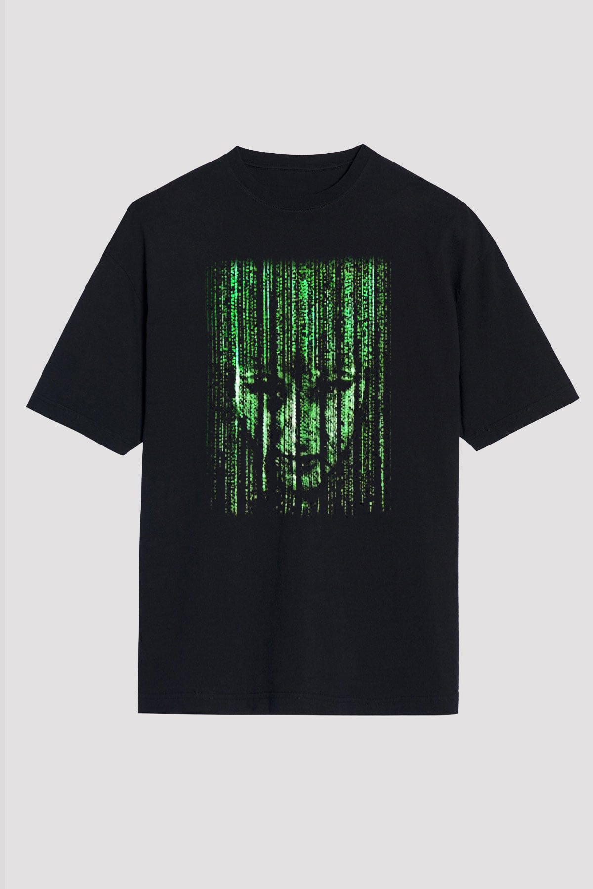 Bilgisayar programcısı Siyah Unisex Oversize Tişört T-Shirt