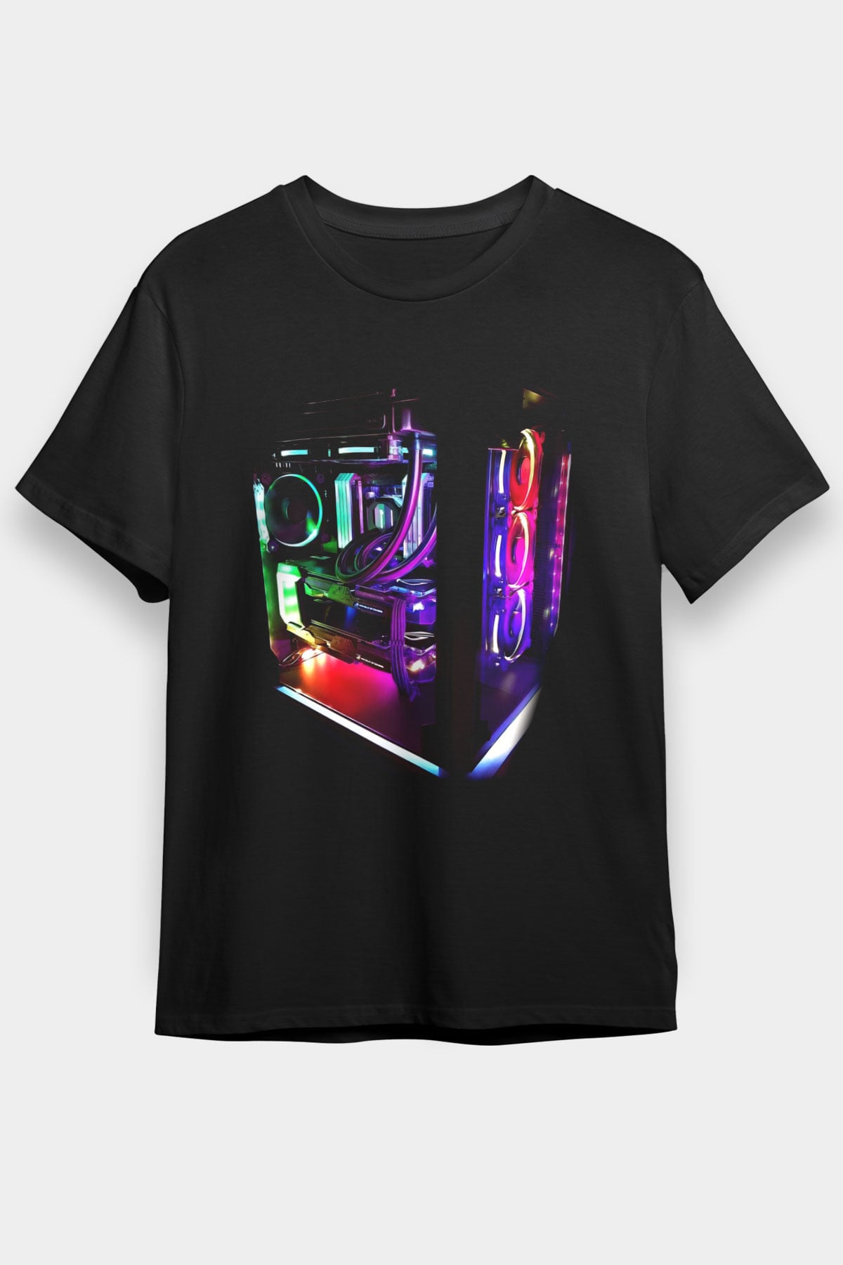 Bilgisayar programcısı Siyah Unisex Tişört T-Shirt - TişörtFabrikası