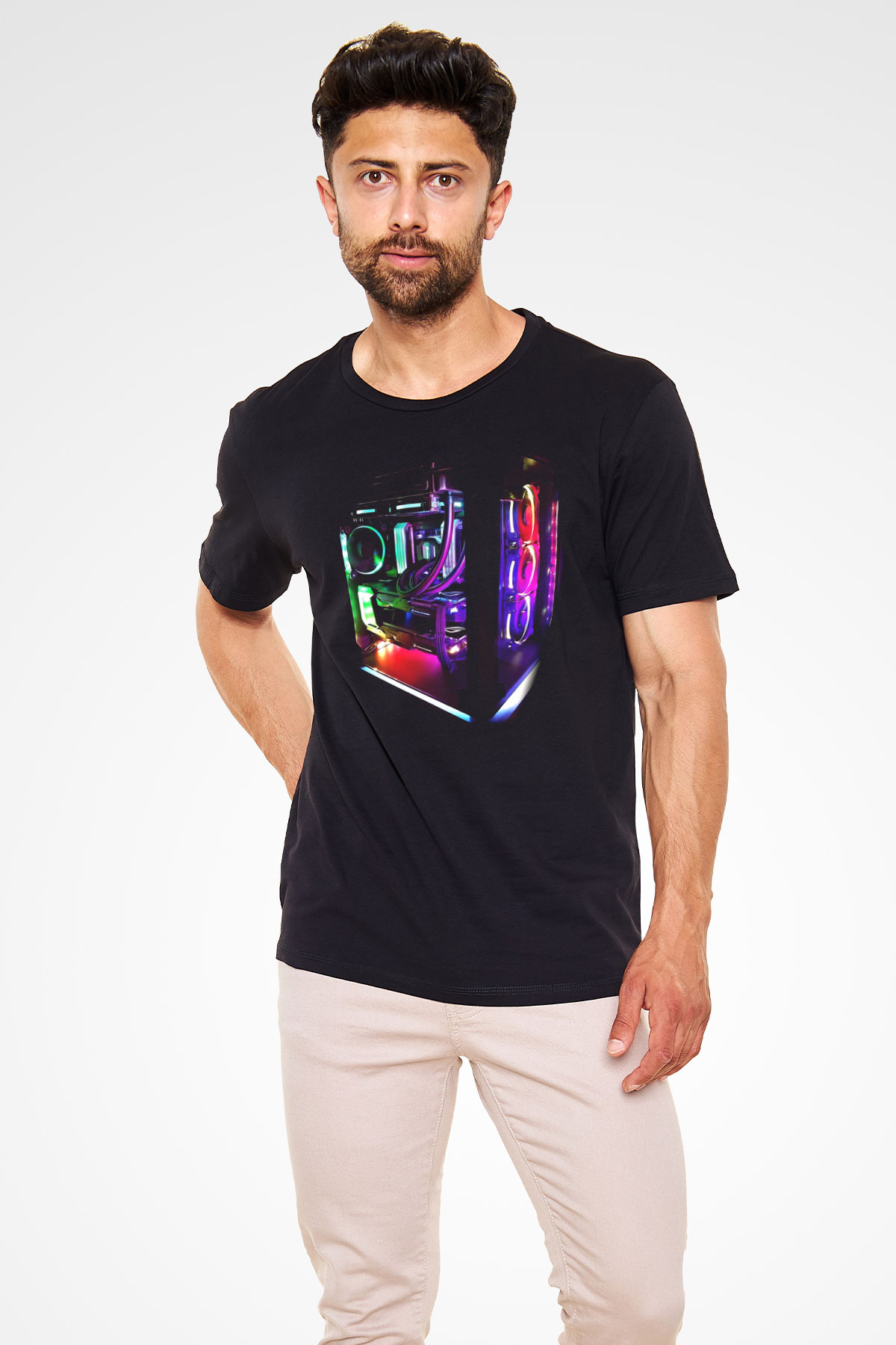 Bilgisayar programcısı Siyah Unisex Tişört T-Shirt - TişörtFabrikası