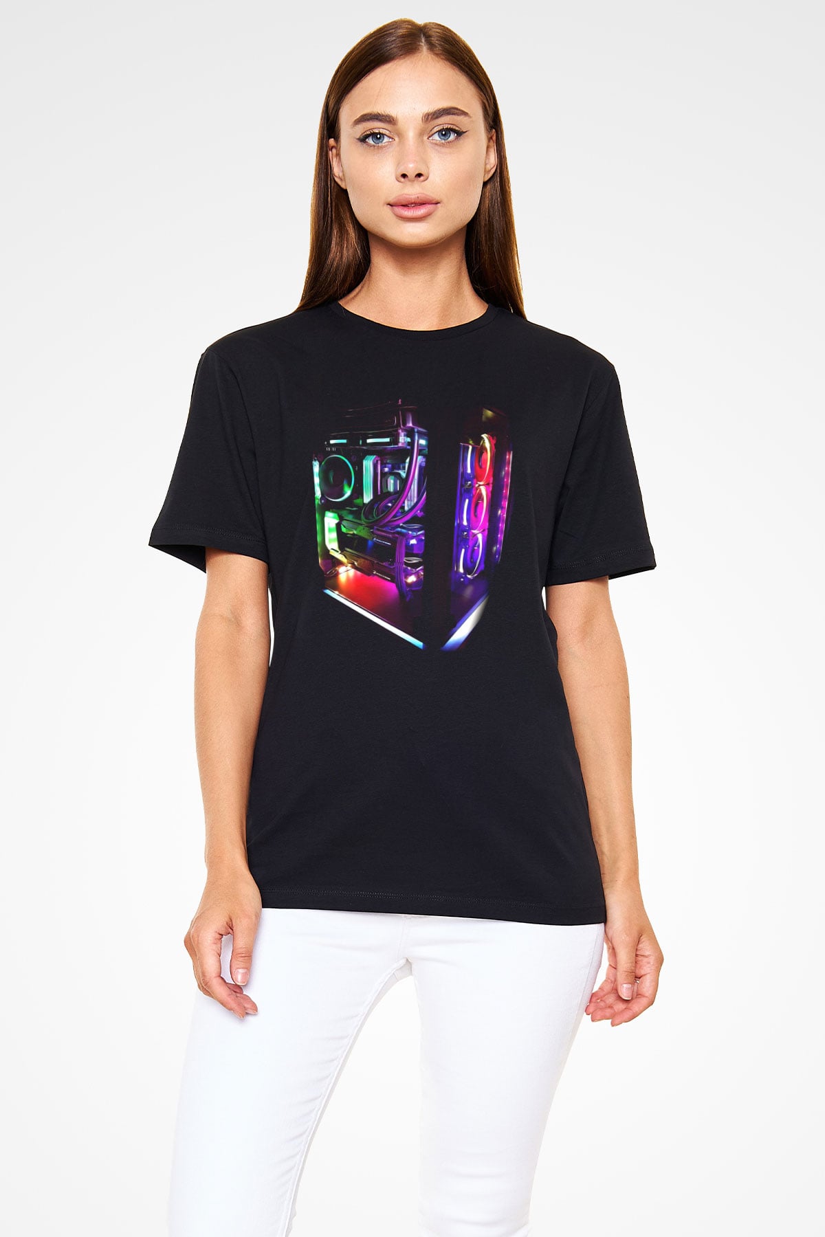 Bilgisayar programcısı Siyah Unisex Tişört T-Shirt - TişörtFabrikası