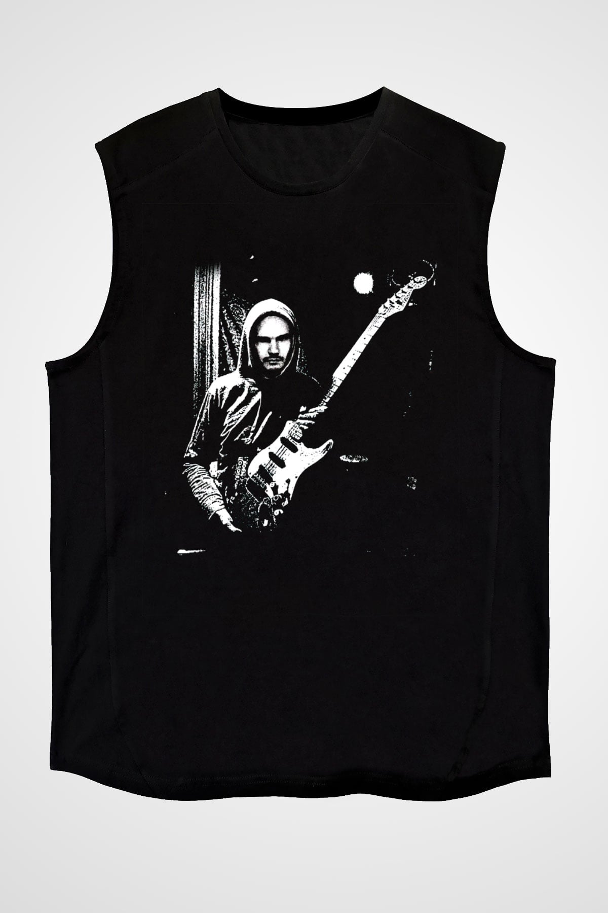 Billy Corgan Siyah Unisex Kolsuz Tişört