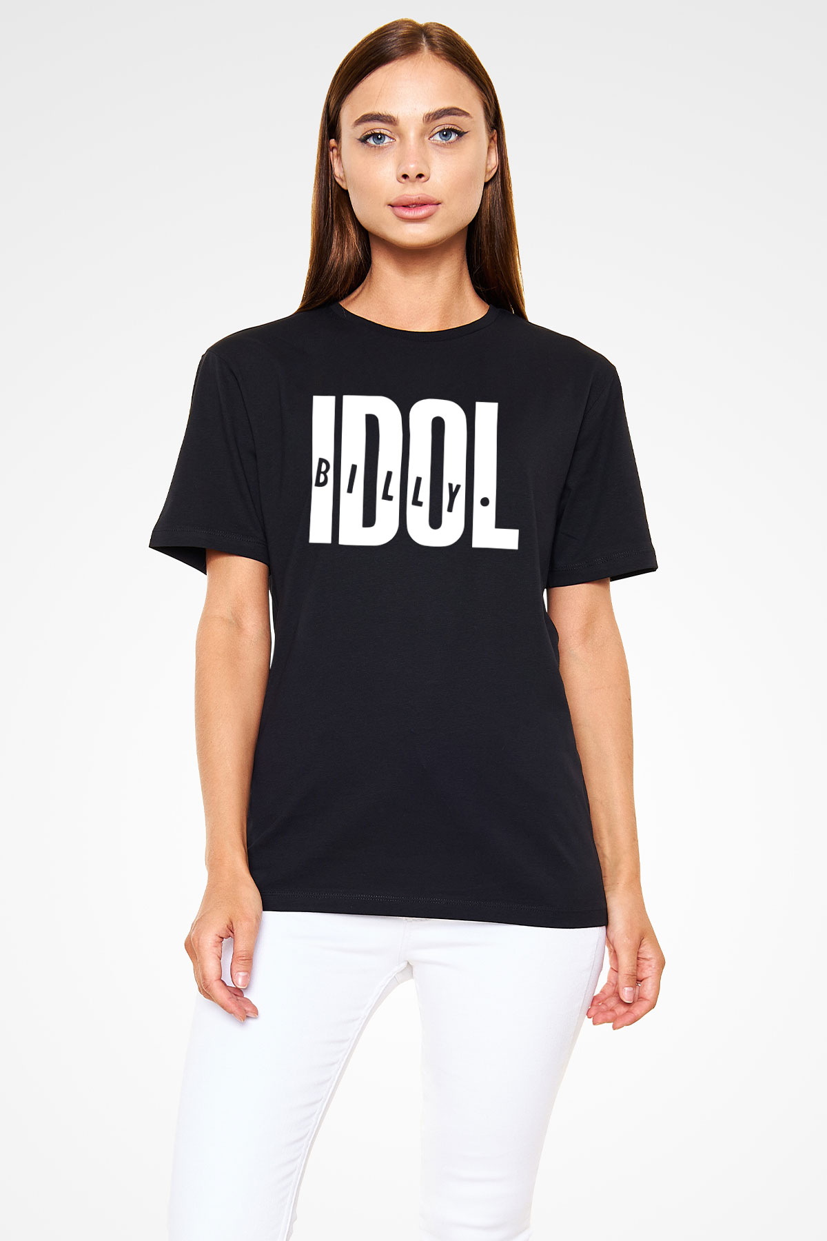 Billy Idol Siyah Unisex Tişört T-Shirt - TişörtFabrikası