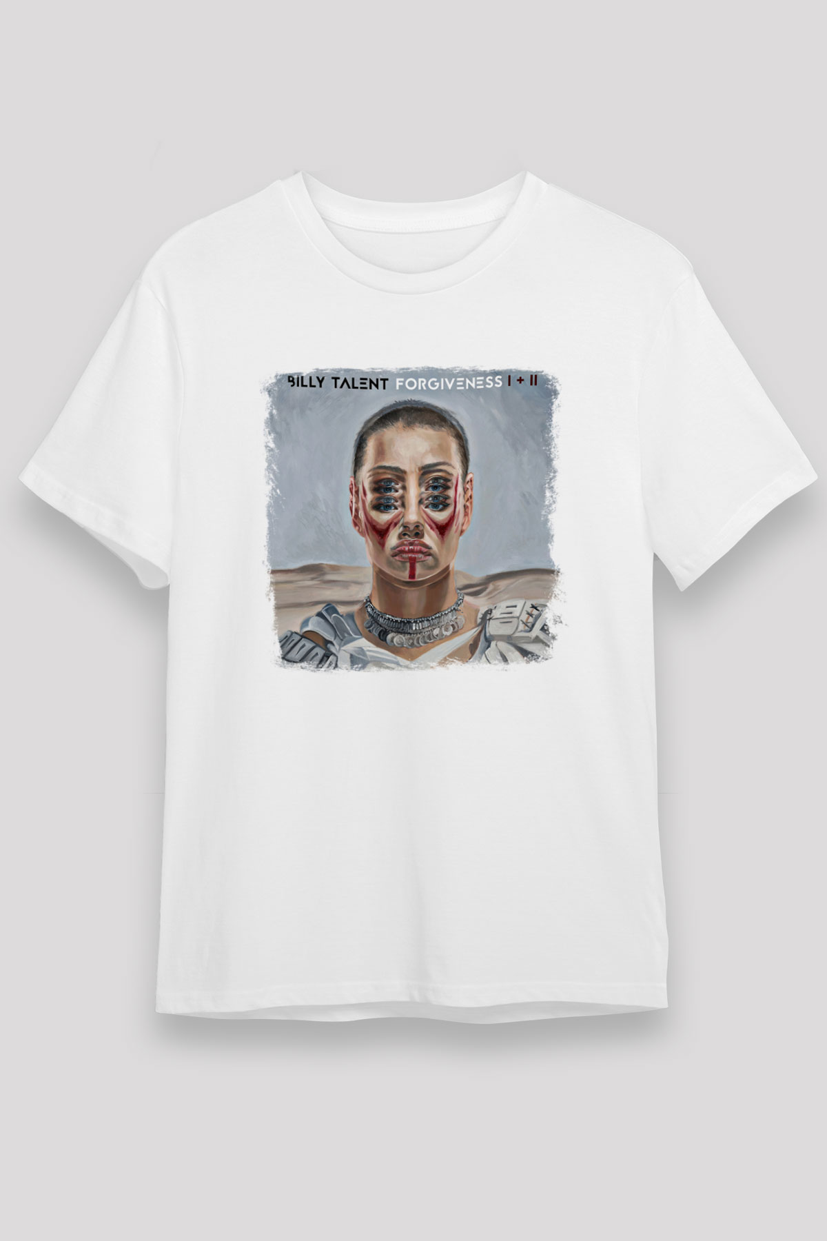 Billy Talent Baskılı Unisex Beyaz Tişört