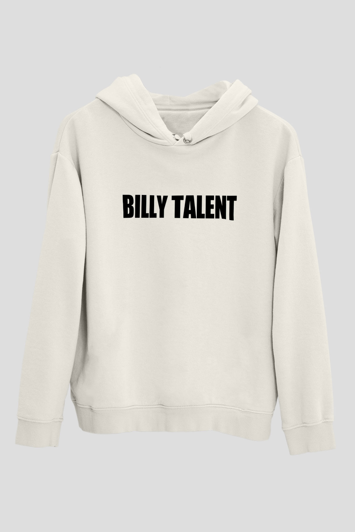 Billy Talent Beyaz Unisex Kapşonlu Sweatshirt