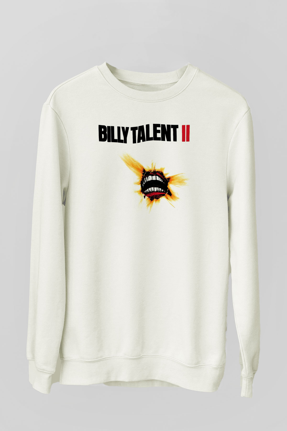 Billy Talent Beyaz Unisex Sweatshirt