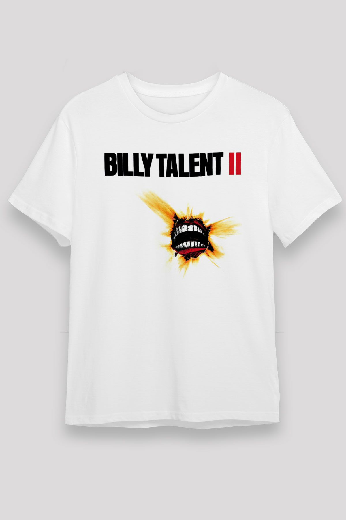 Billy Talent Beyaz Unisex Tişört T-Shirt - TişörtFabrikası