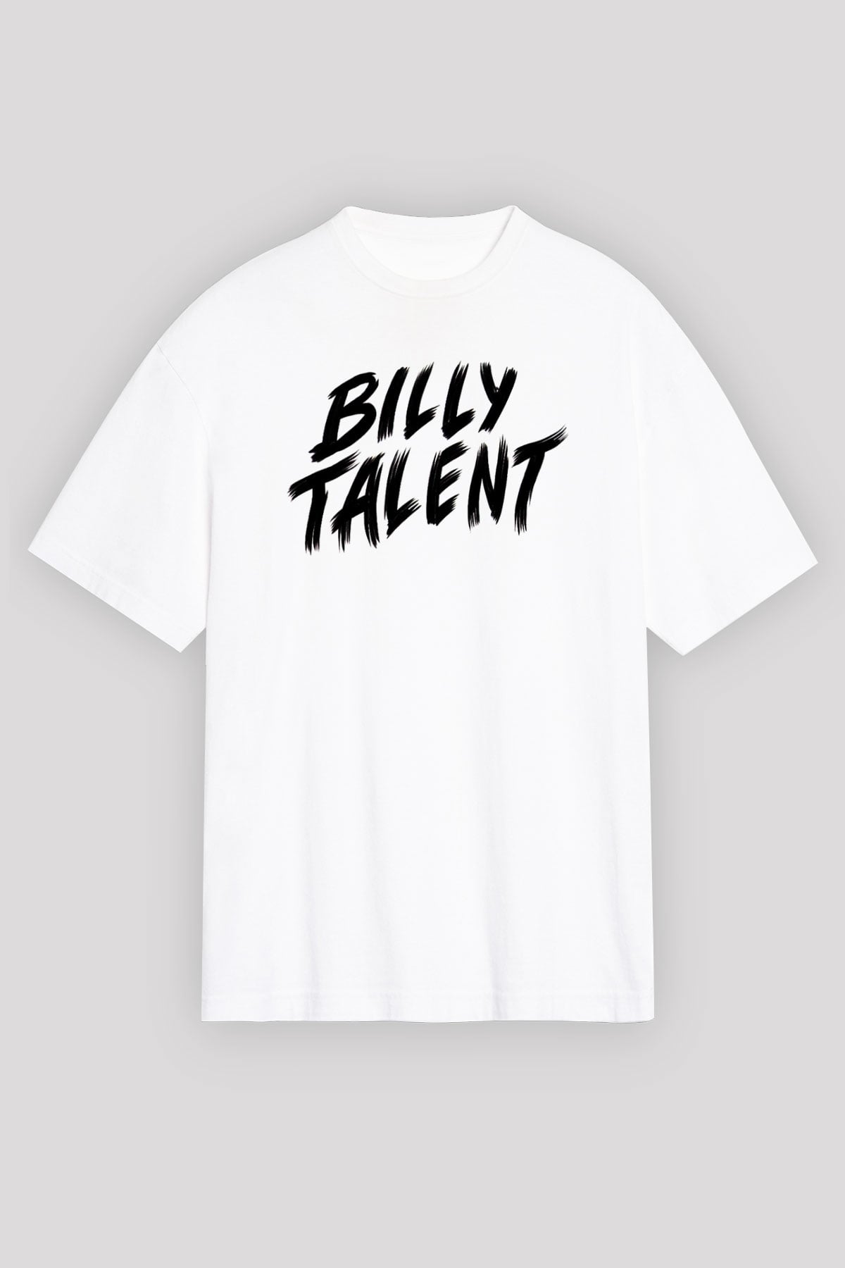 Billy Talent Beyaz Oversize Tişört Oversize T-shirt - TişörtFabrikası