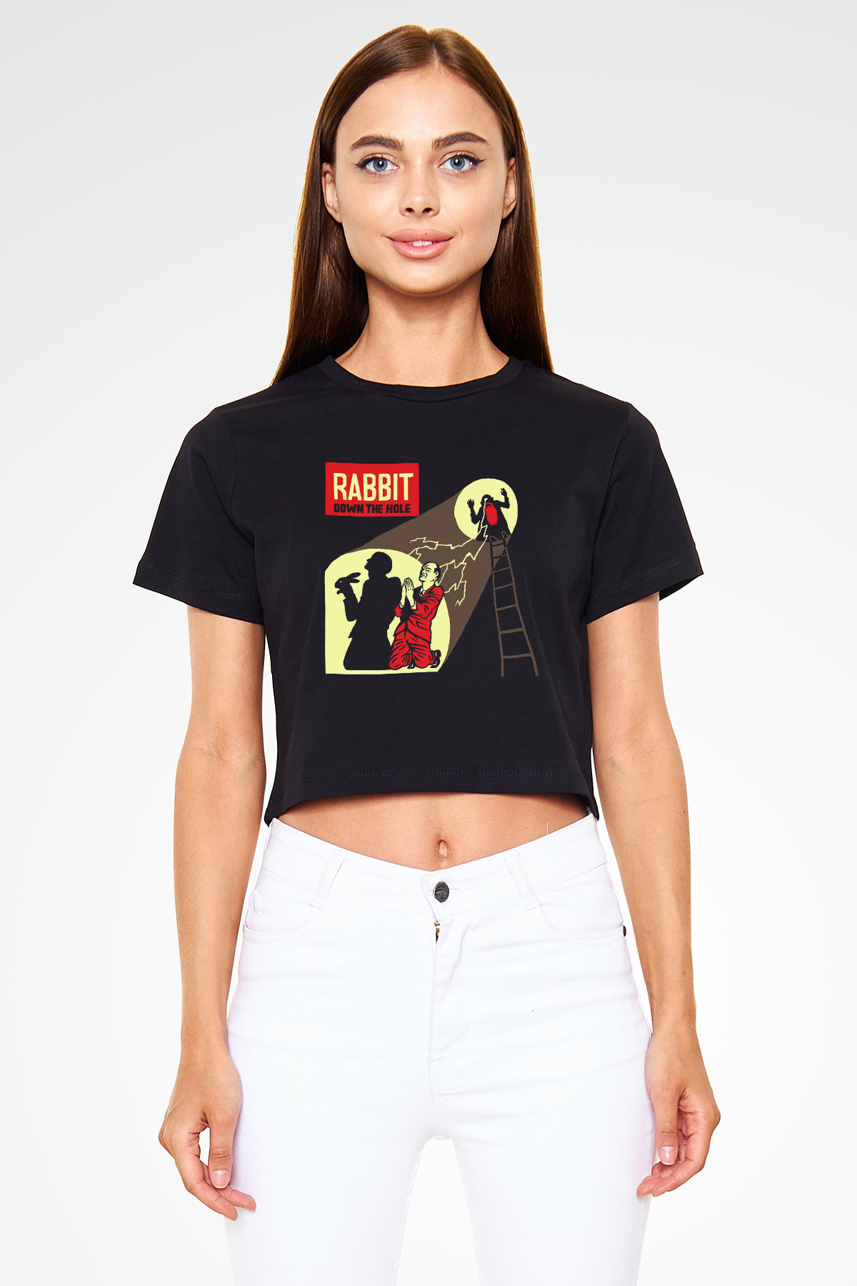 Billy Talent Siyah Crop Top Tişört