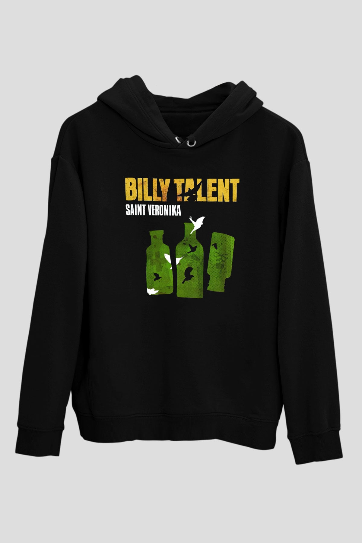Billy Talent Siyah Unisex Kapüşonlu Sweatshirt