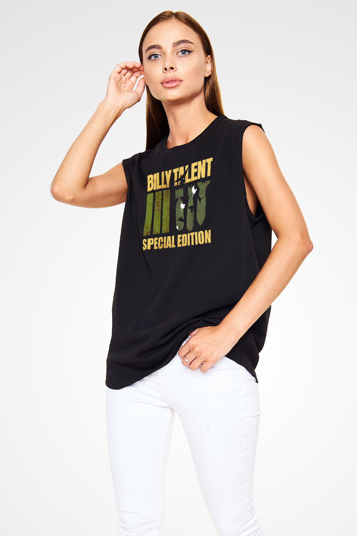 Billy Talent Siyah Unisex Kolsuz Tişört