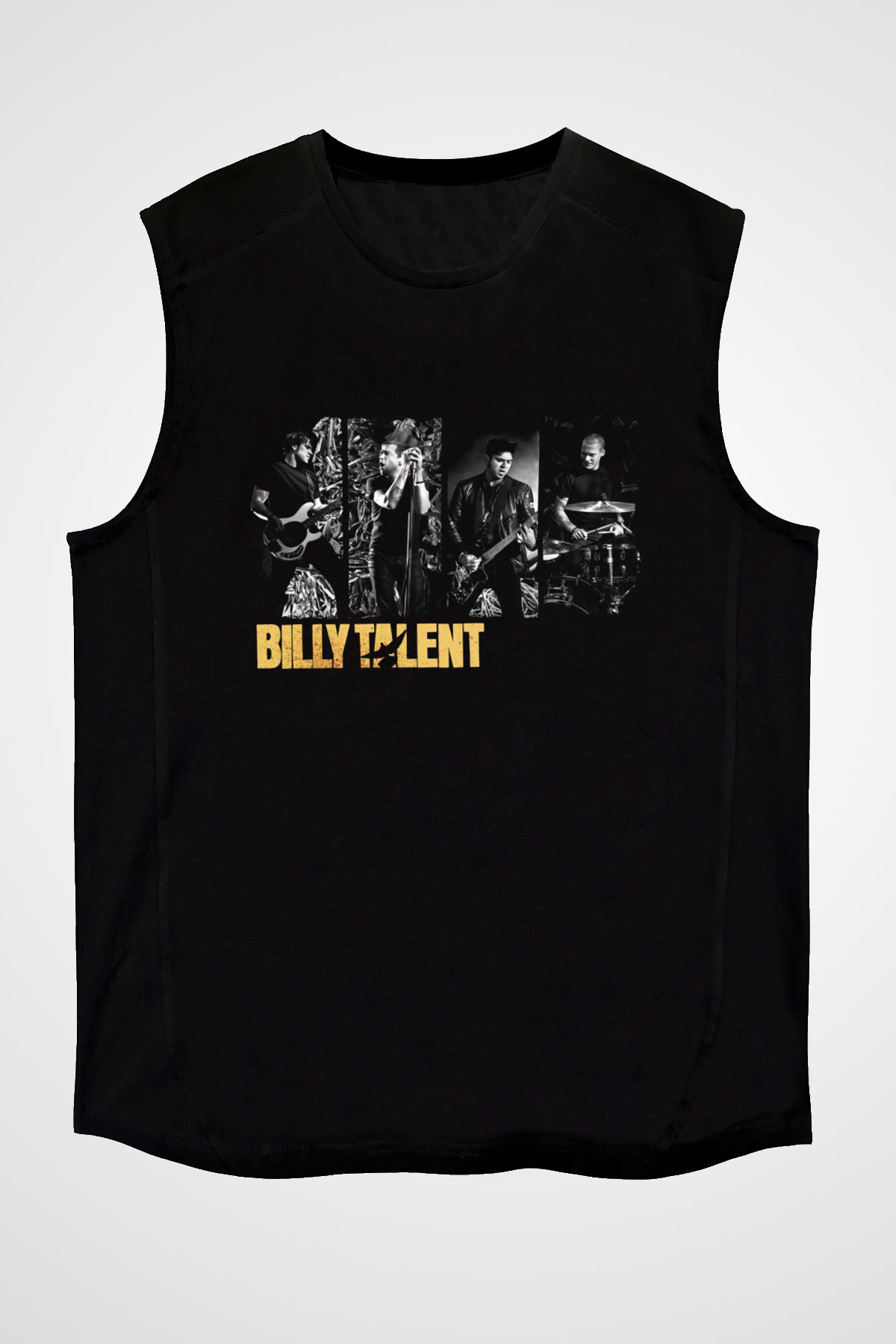 Billy Talent Siyah Unisex Kolsuz Tişört