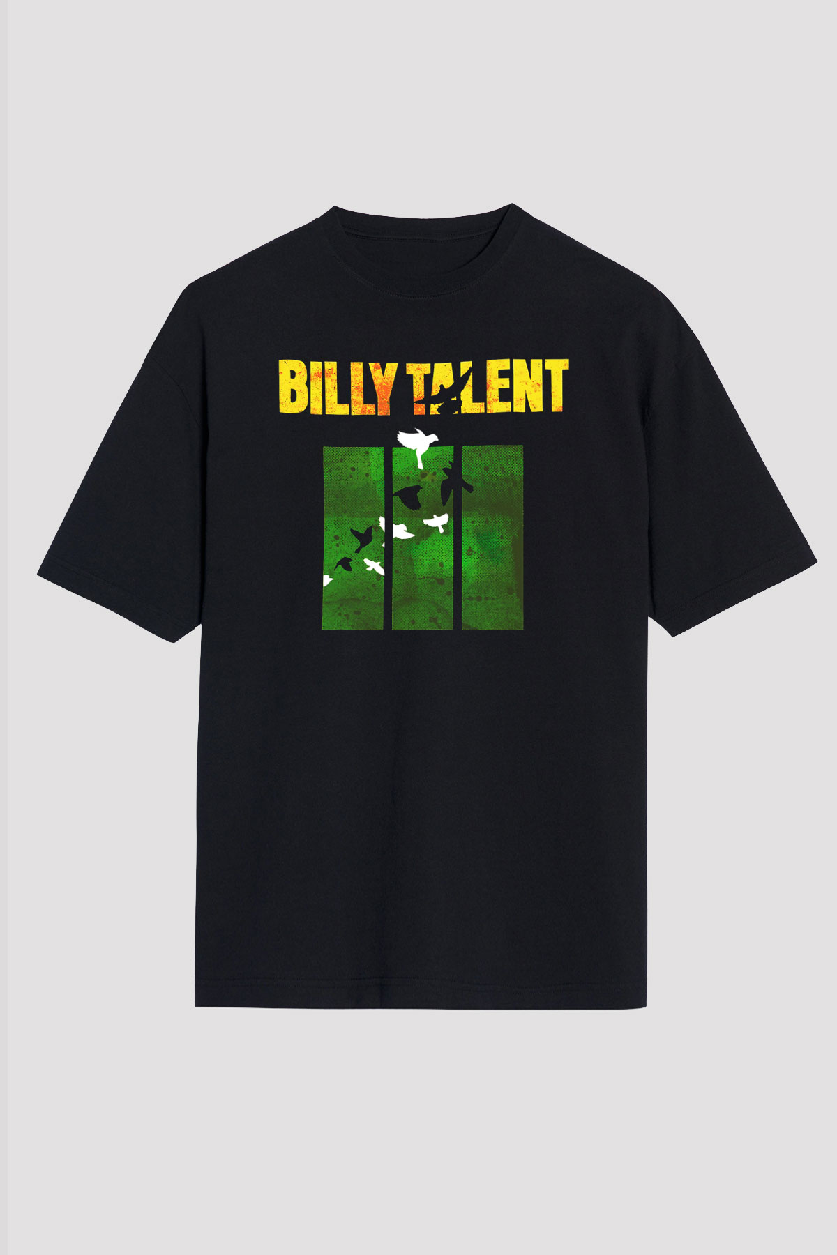 Billy Talent Siyah Unisex Oversize Tişört T-Shirt