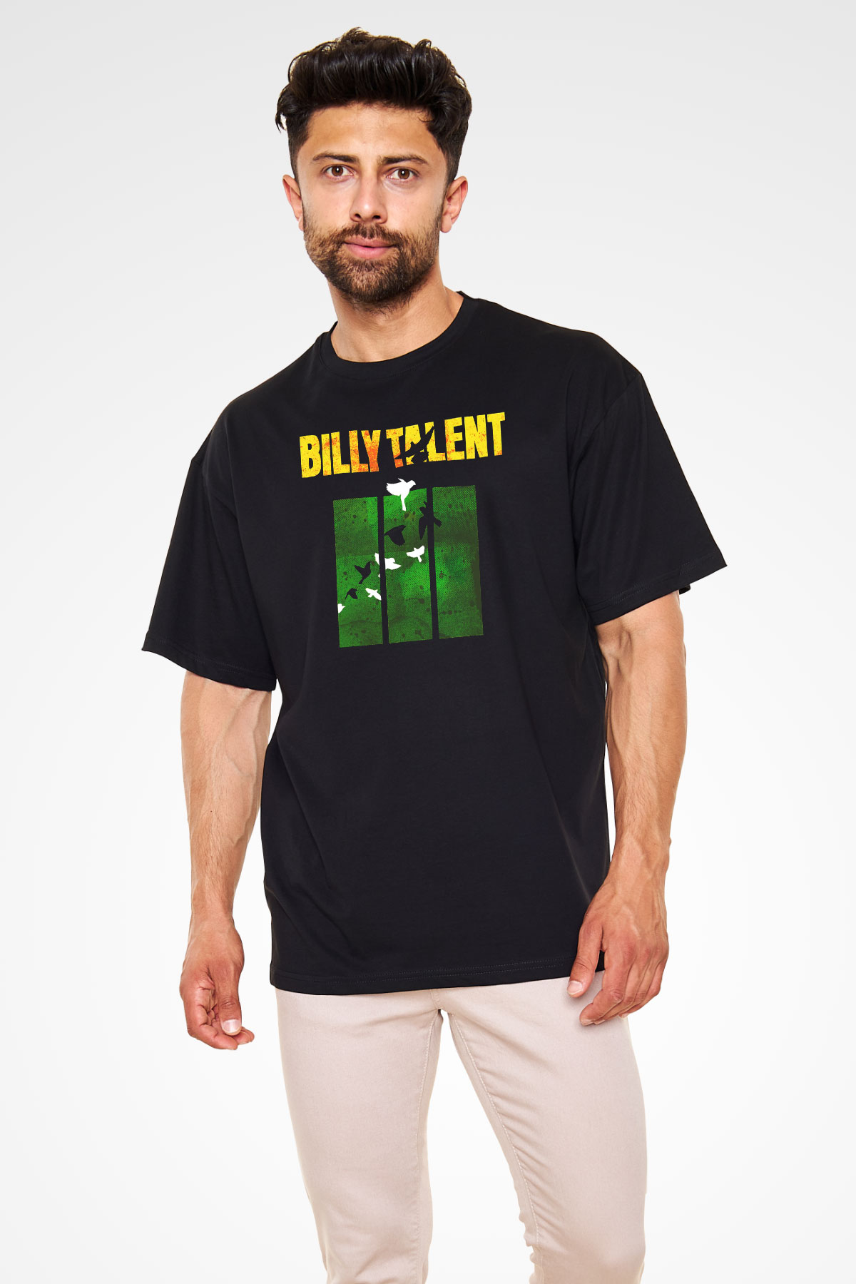 Billy Talent Siyah Unisex Oversize Tişört T-Shirt