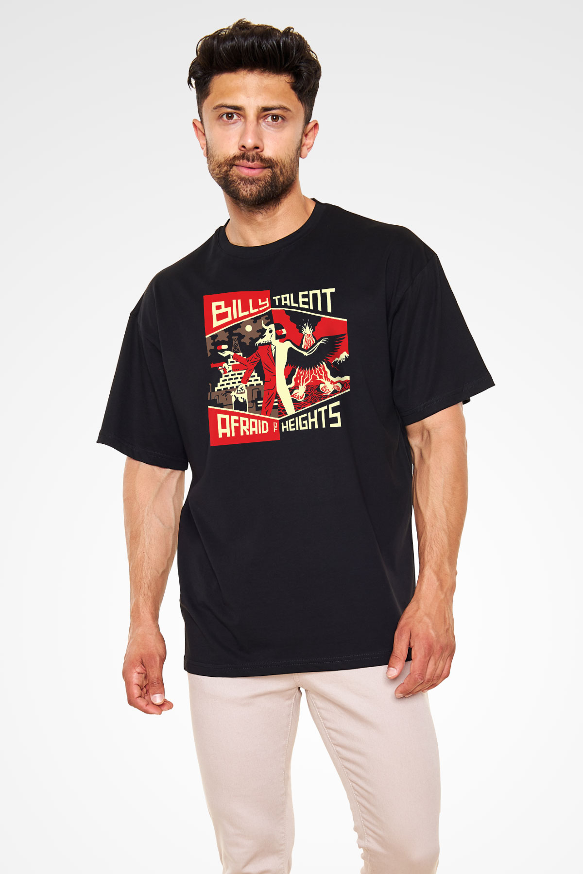 Billy Talent Siyah Unisex Oversize Tişört T-Shirt