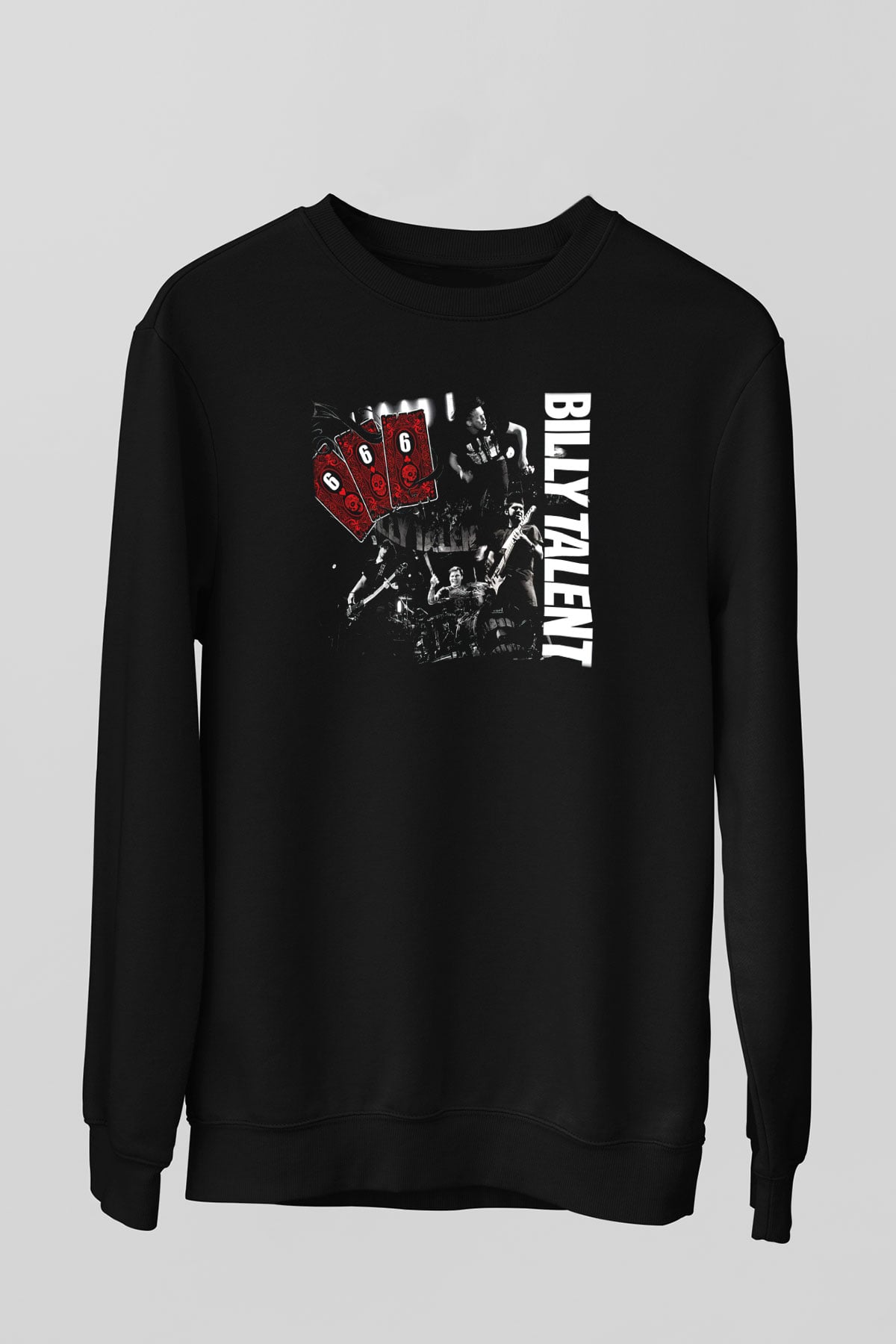 Billy Talent Siyah Unisex Sweatshirt