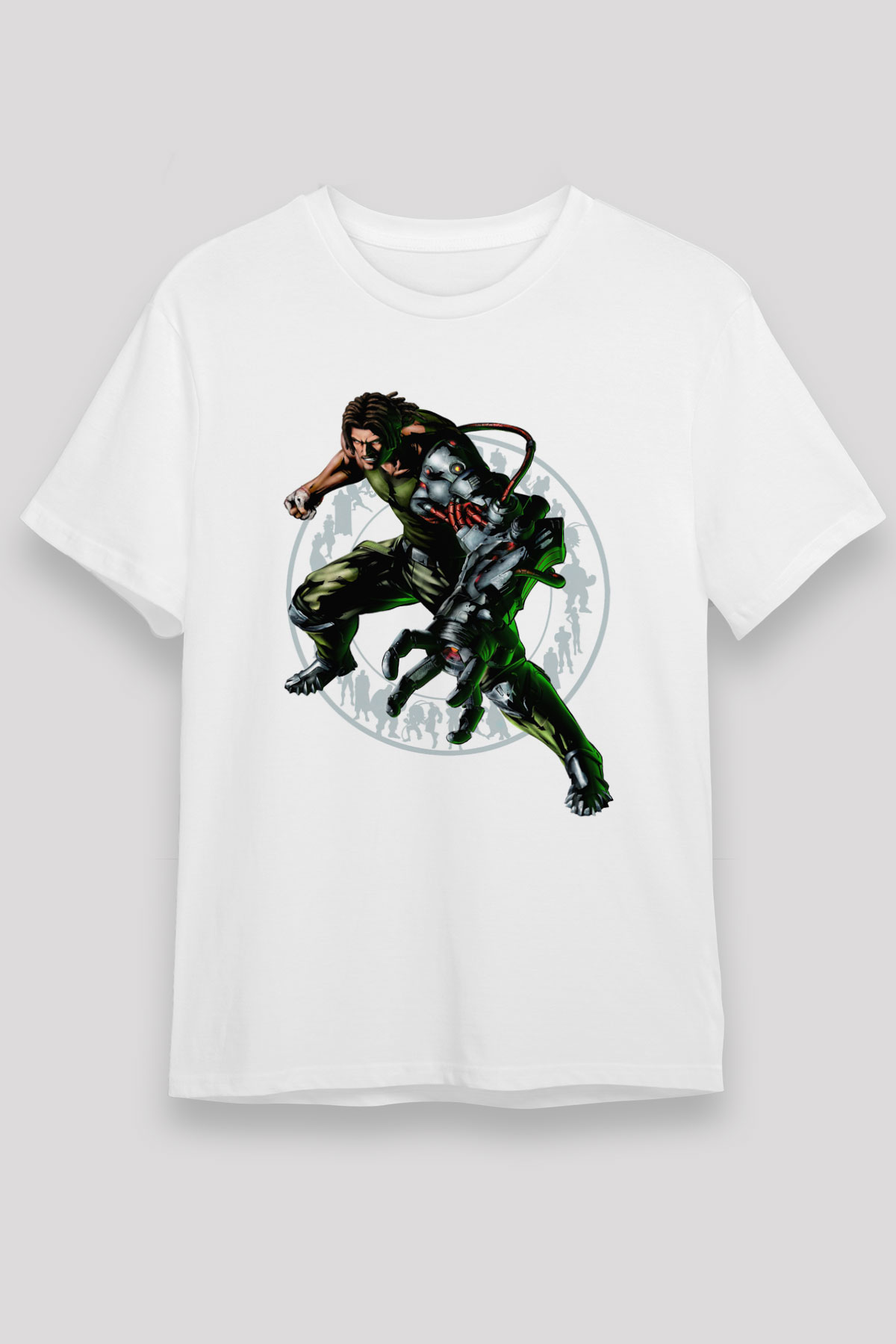 Bionic Commando Siyah Unisex Tişört T-Shirt
