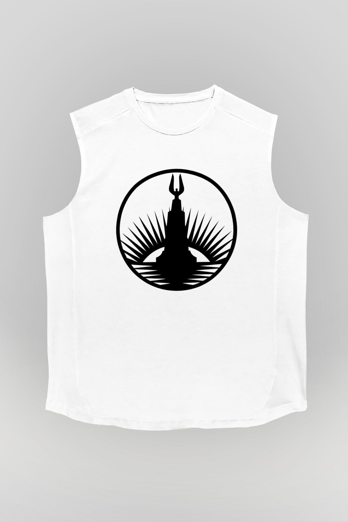 BioShock Beyaz Unisex Kolsuz Tişört