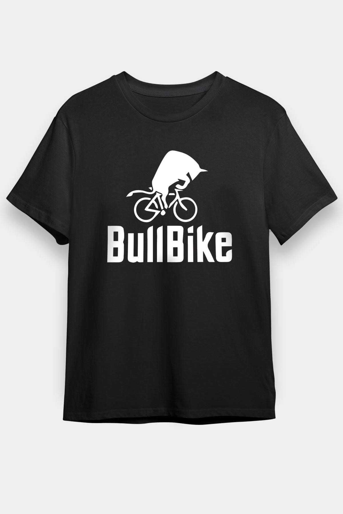 Bisiklet Siyah Unisex Tişört T-Shirt - TişörtFabrikası