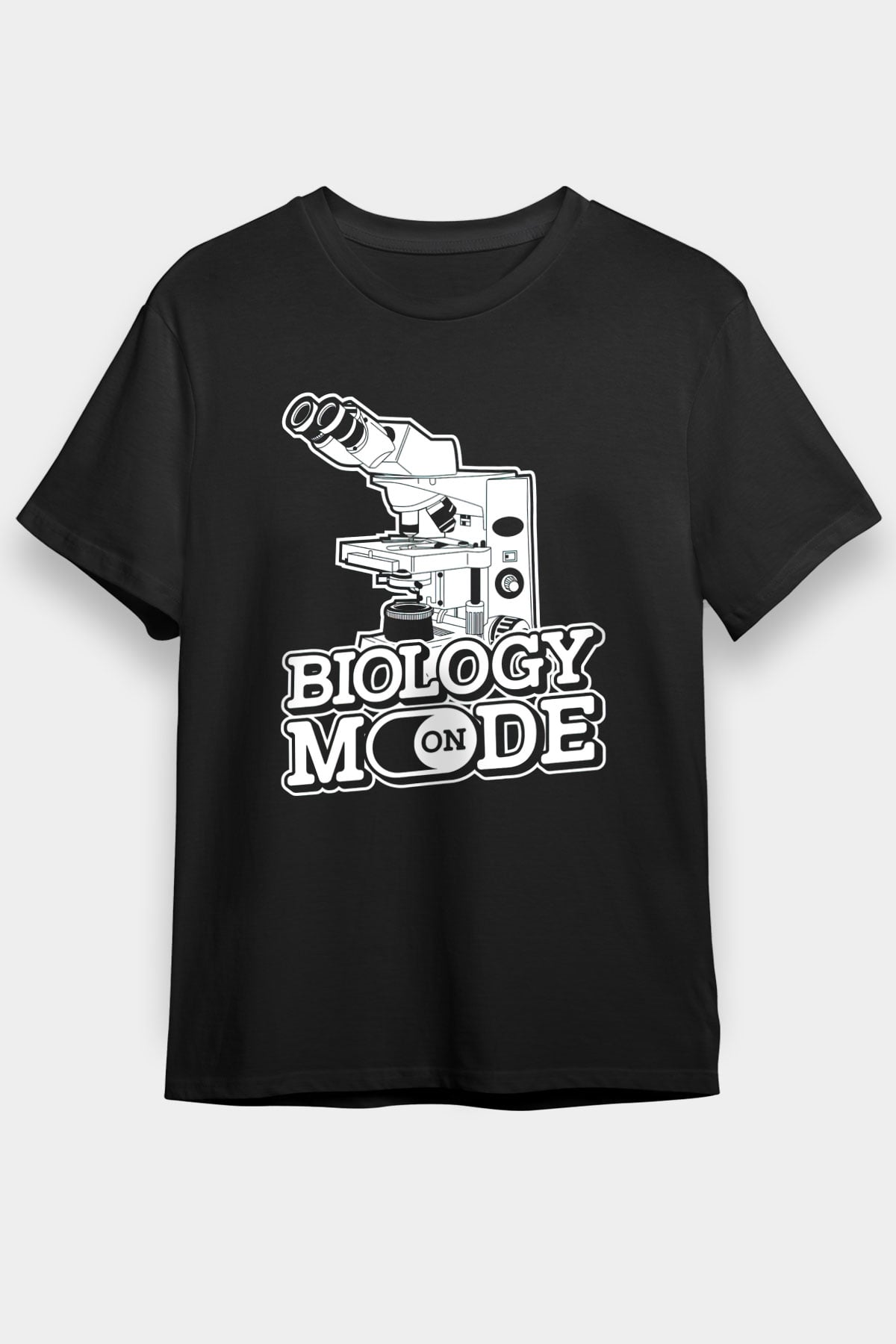 Biyolog Siyah Unisex Tişört T-Shirt - TişörtFabrikası
