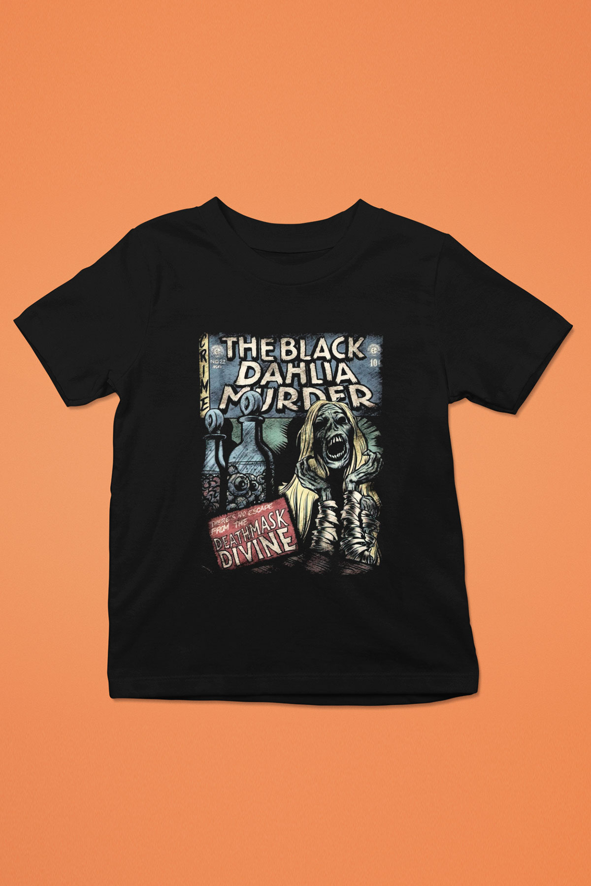 Black Dahlia Murder Baskılı Siyah Unisex Çocuk Tişört