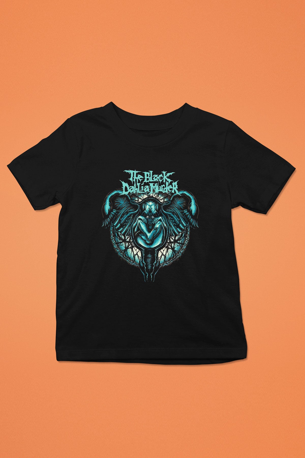 Black Dahlia Murder Baskılı Siyah Unisex Çocuk Tişört
