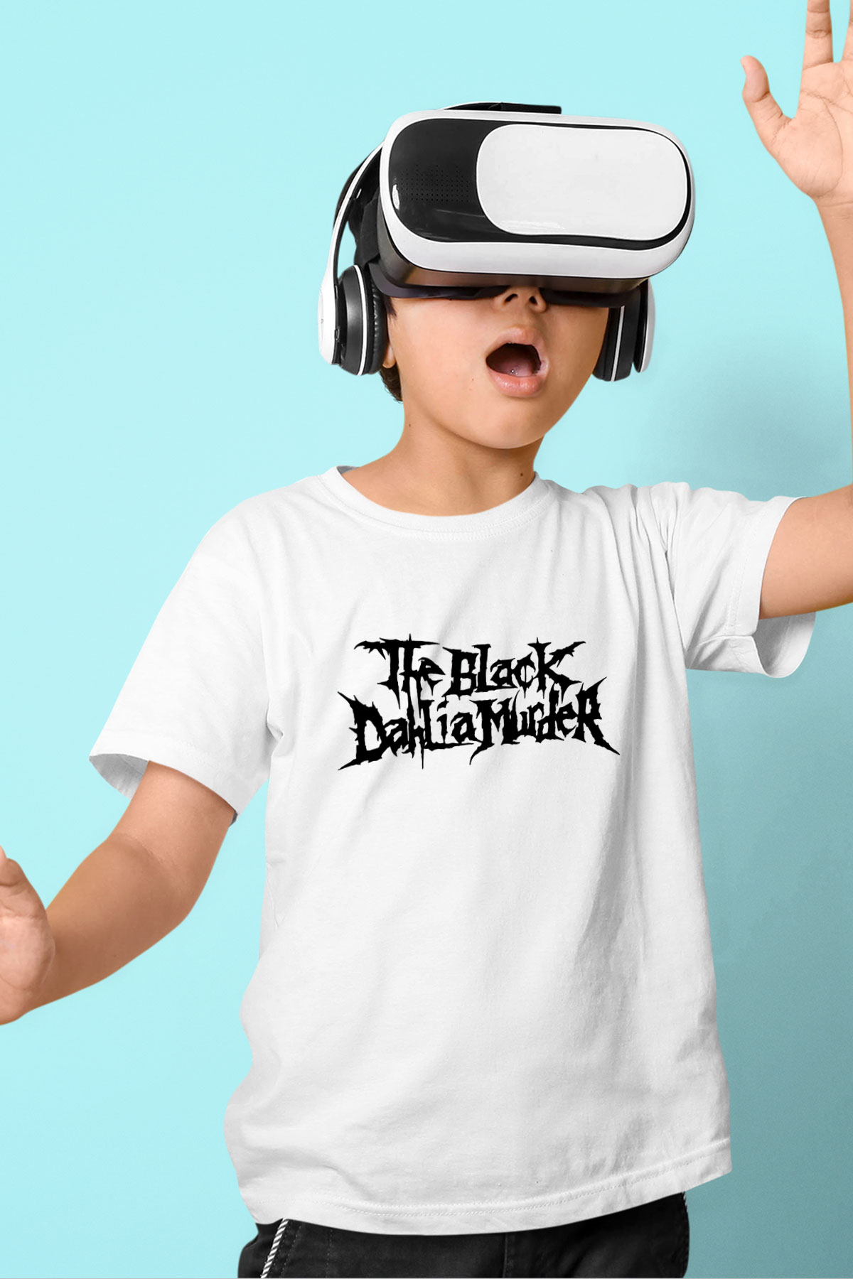 Black Dahlia Murder Beyaz Unisex Çocuk Tişört