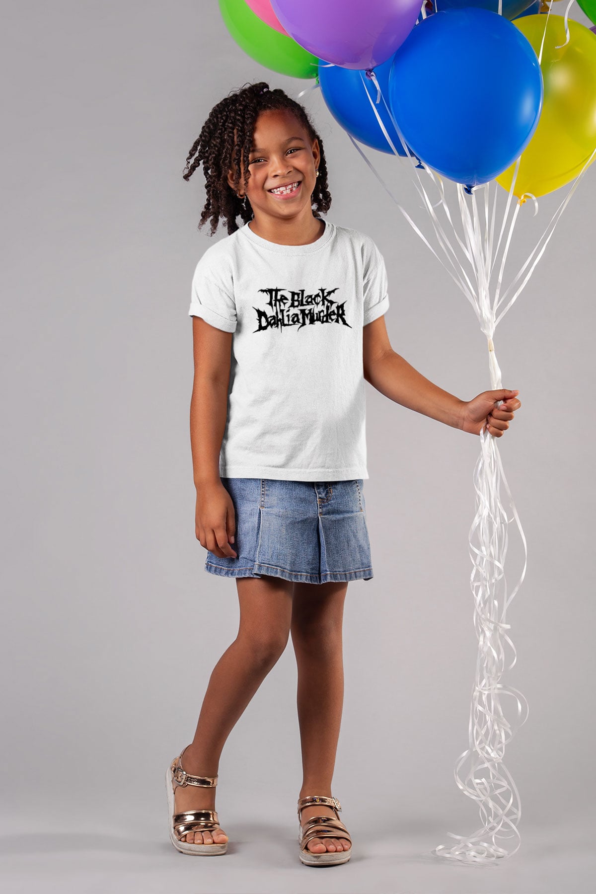 Black Dahlia Murder Beyaz Unisex Çocuk Tişört