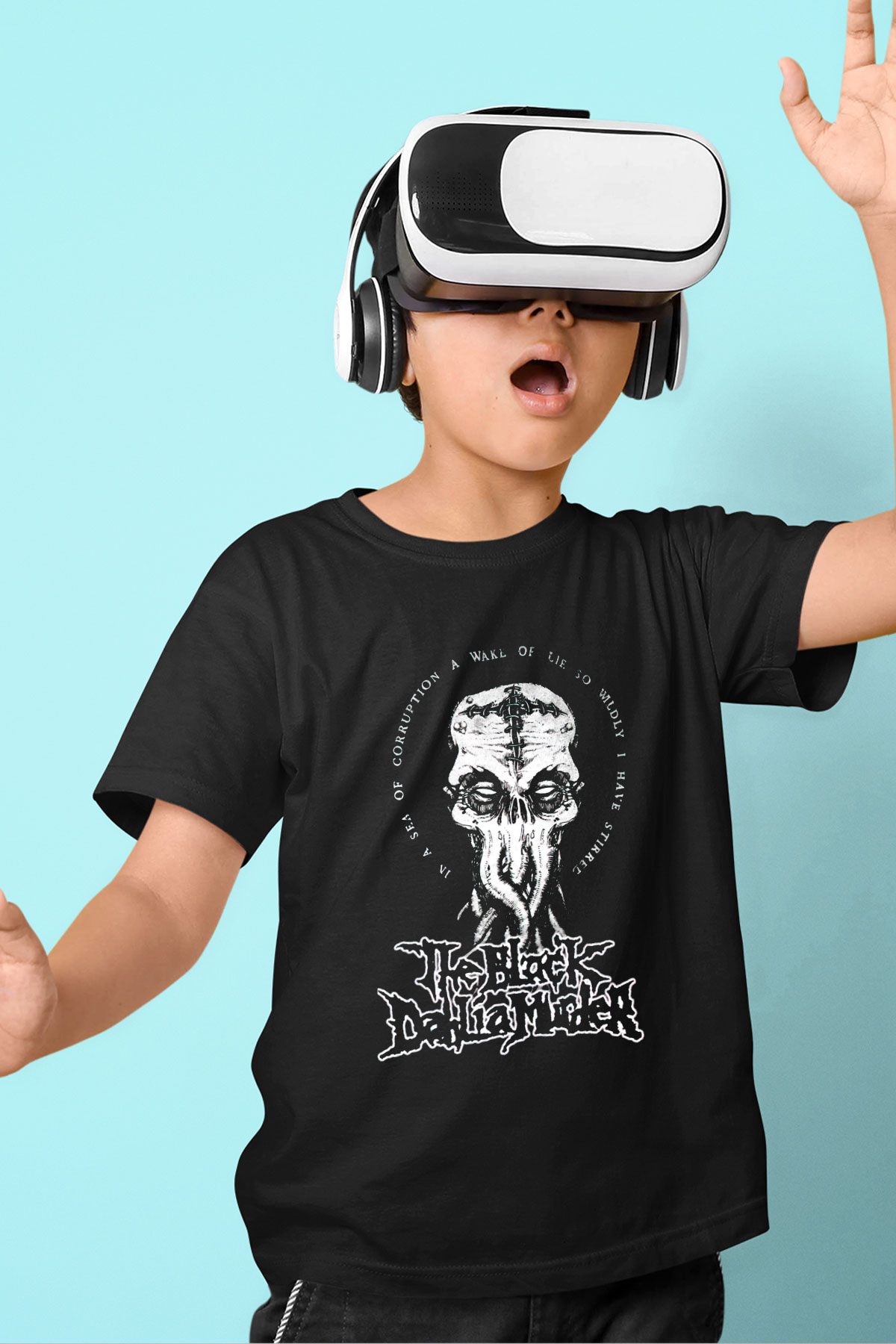 Black Dahlia Murder Siyah Unisex Çocuk Tişört