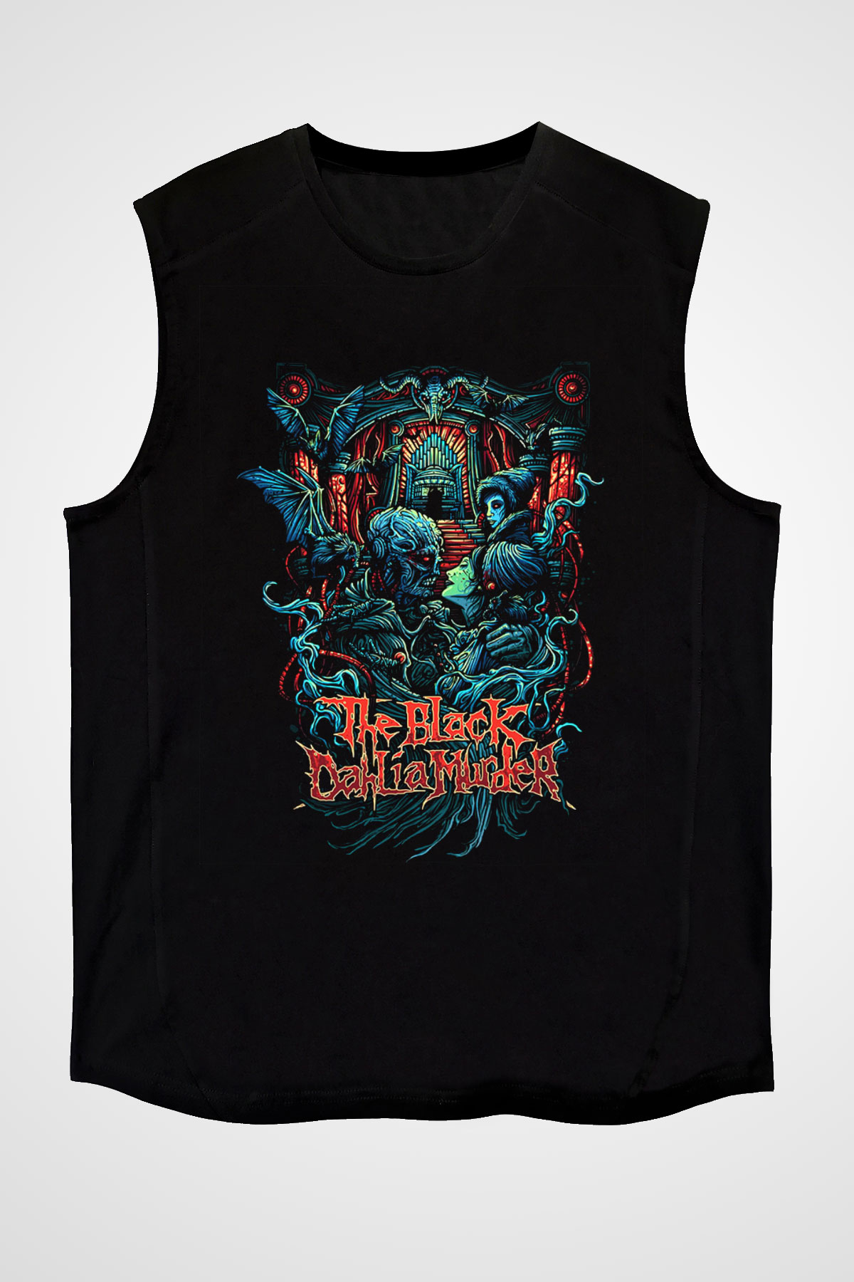 Black Dahlia Murder Siyah Unisex Kolsuz Tişört