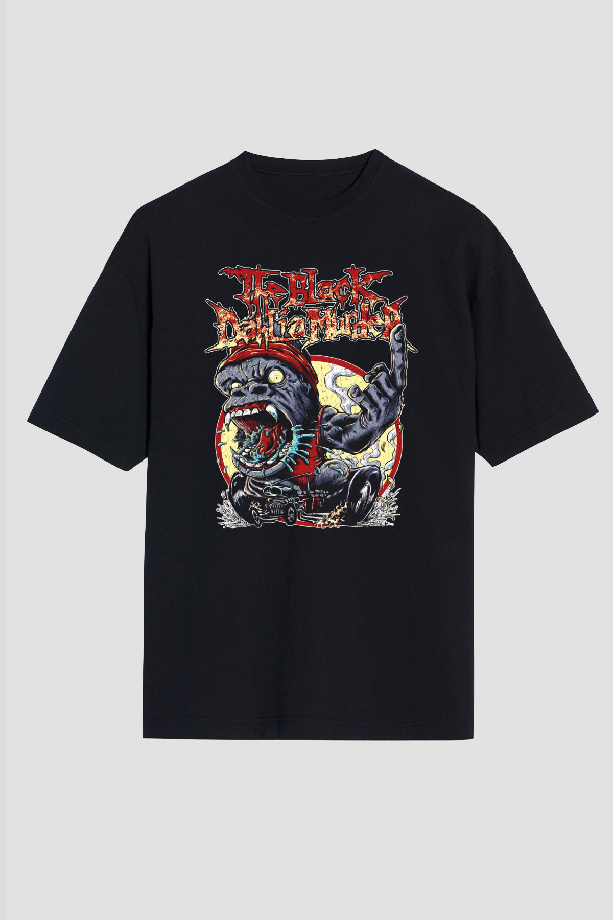 Black Dahlia Murder Siyah Unisex Oversize Tişört T-Shirt