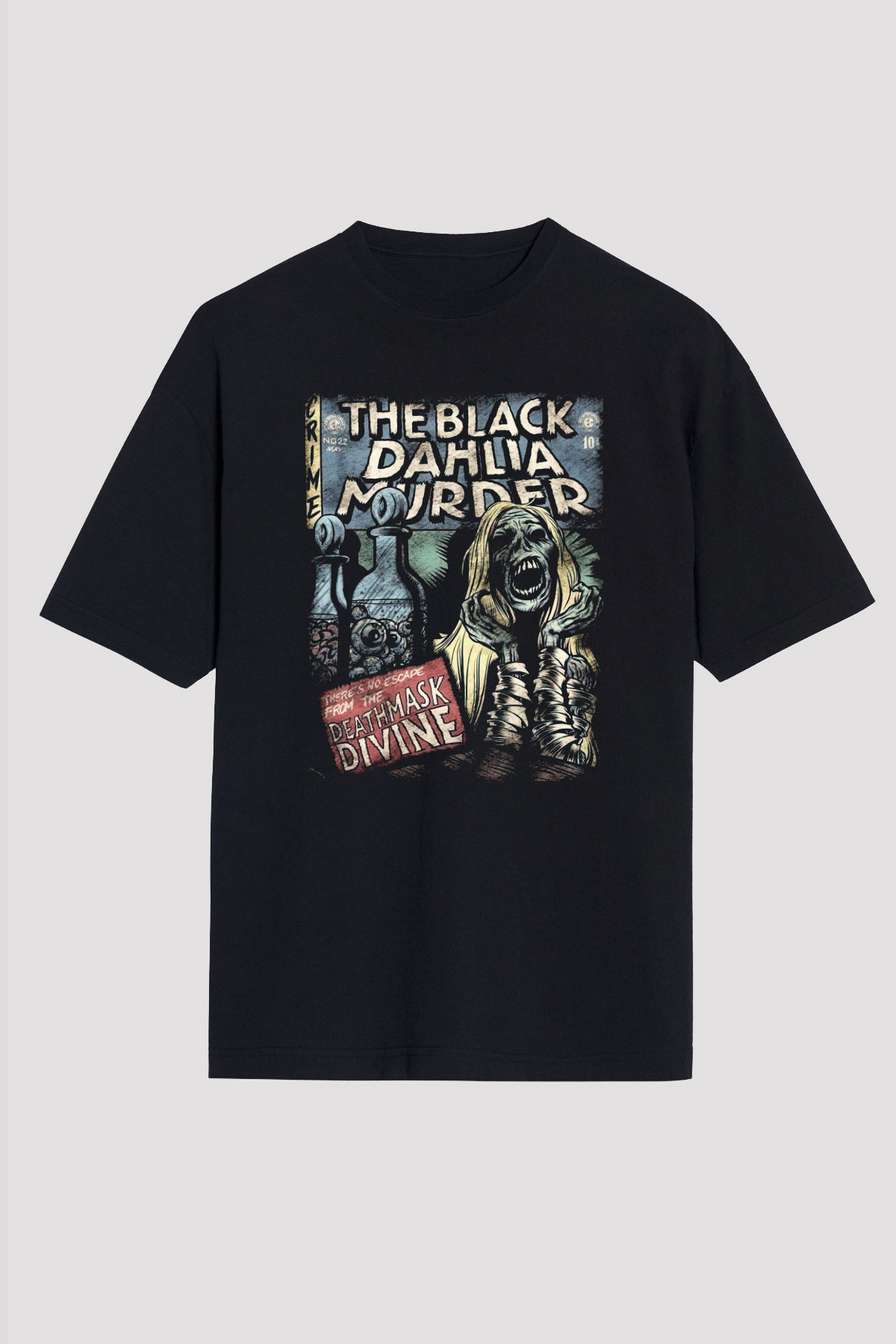 Black Dahlia Murder Siyah Unisex Oversize Tişört T-Shirt