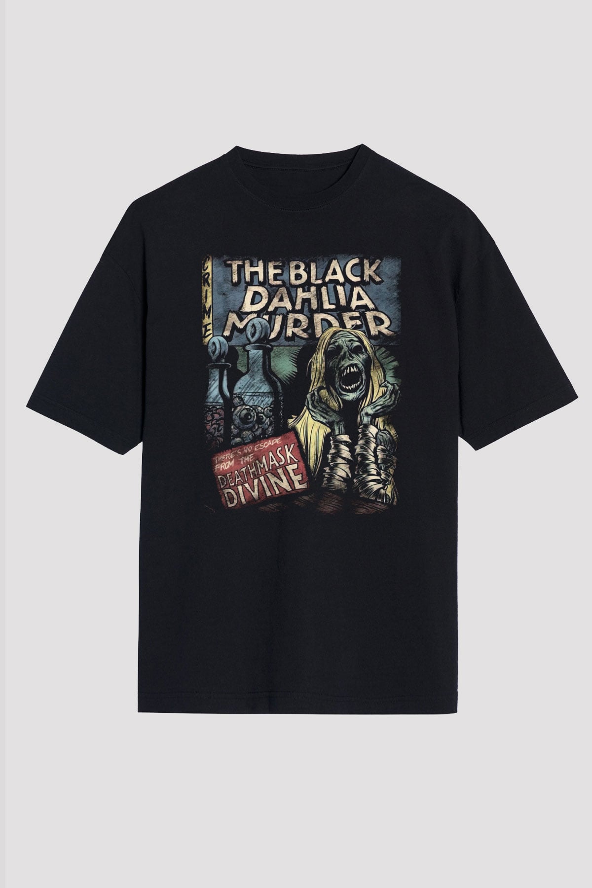 Black Dahlia Murder Siyah Oversize Tişört Oversize T-shirt - TişörtFabrikası