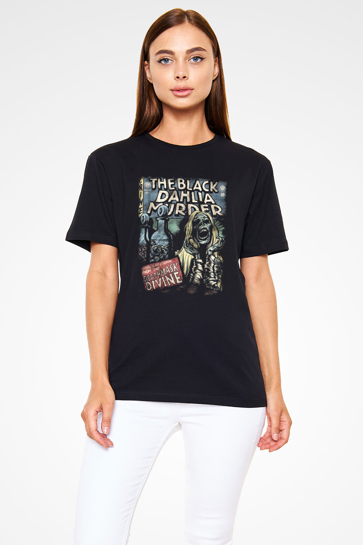 Black Dahlia Murder Siyah Unisex Tişört T-Shirt - TişörtFabrikası