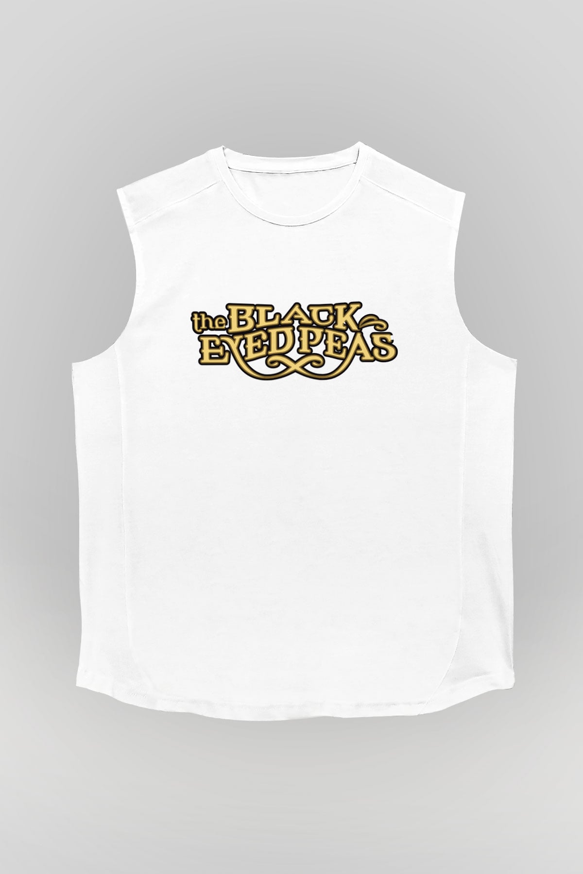 Black Eyed Peas Beyaz Unisex Kolsuz Tişört