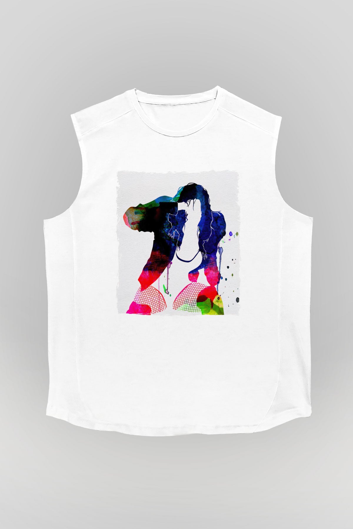 Black Eyed Peas Beyaz Unisex Kolsuz Tişört