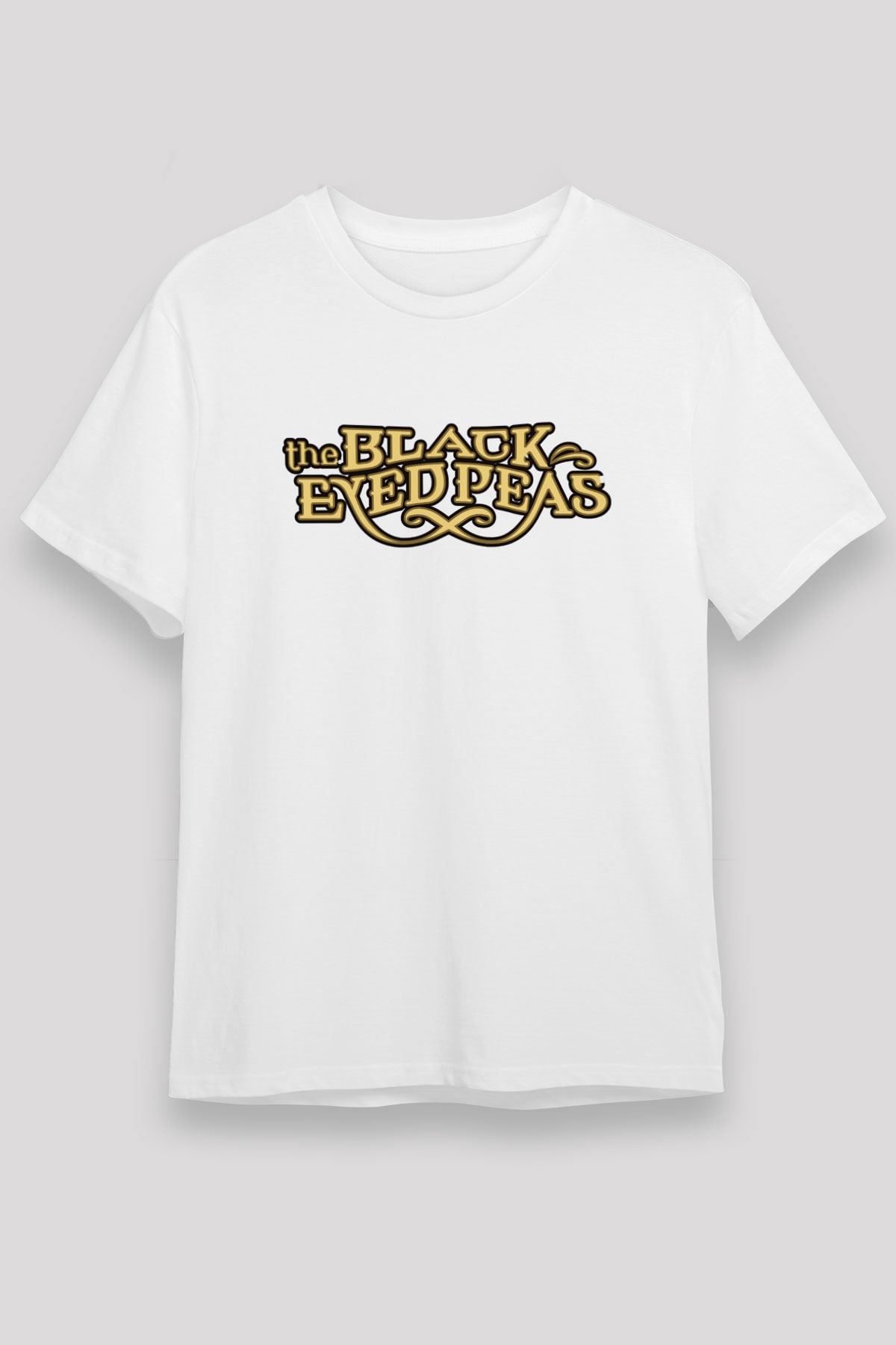 Black Eyed Peas Beyaz Unisex Tişört T-Shirt - TişörtFabrikası
