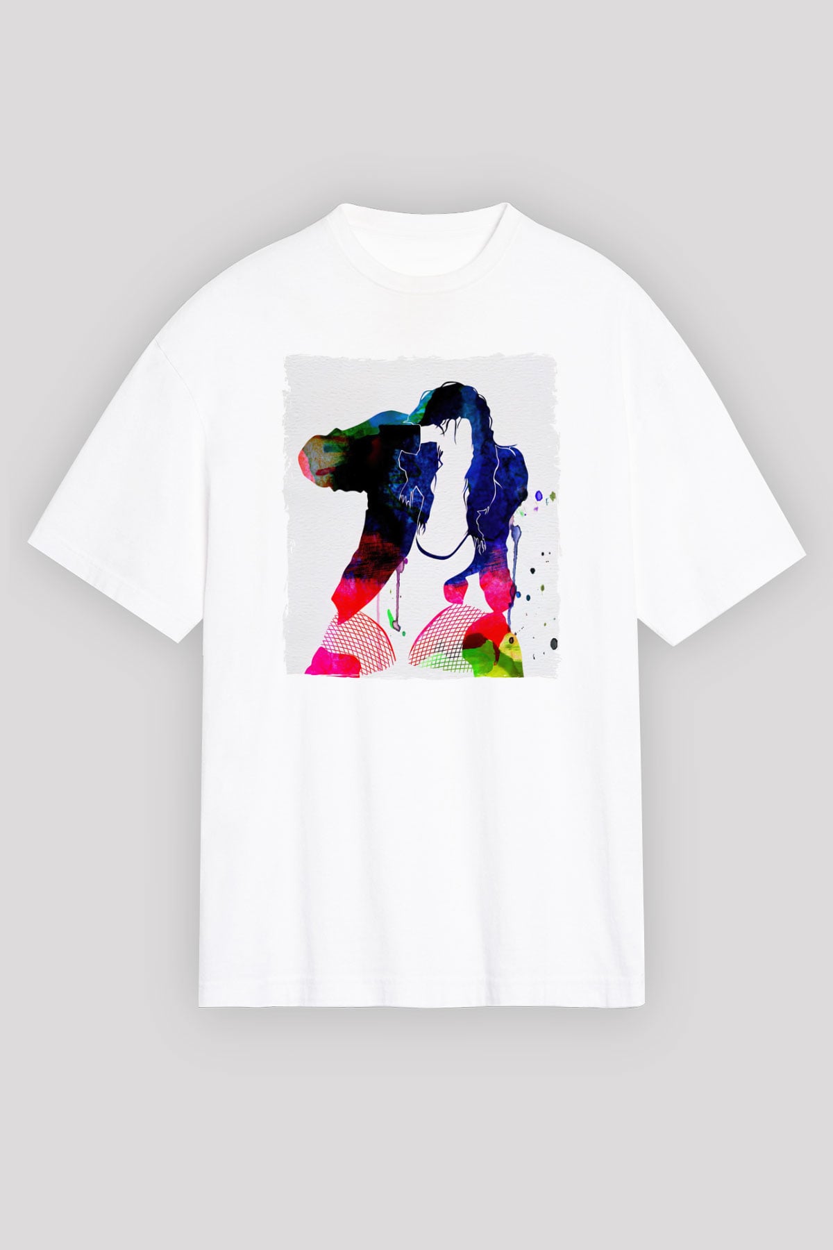 Black Eyed Peas Beyaz Unisex Tişört T-Shirt - TişörtFabrikası