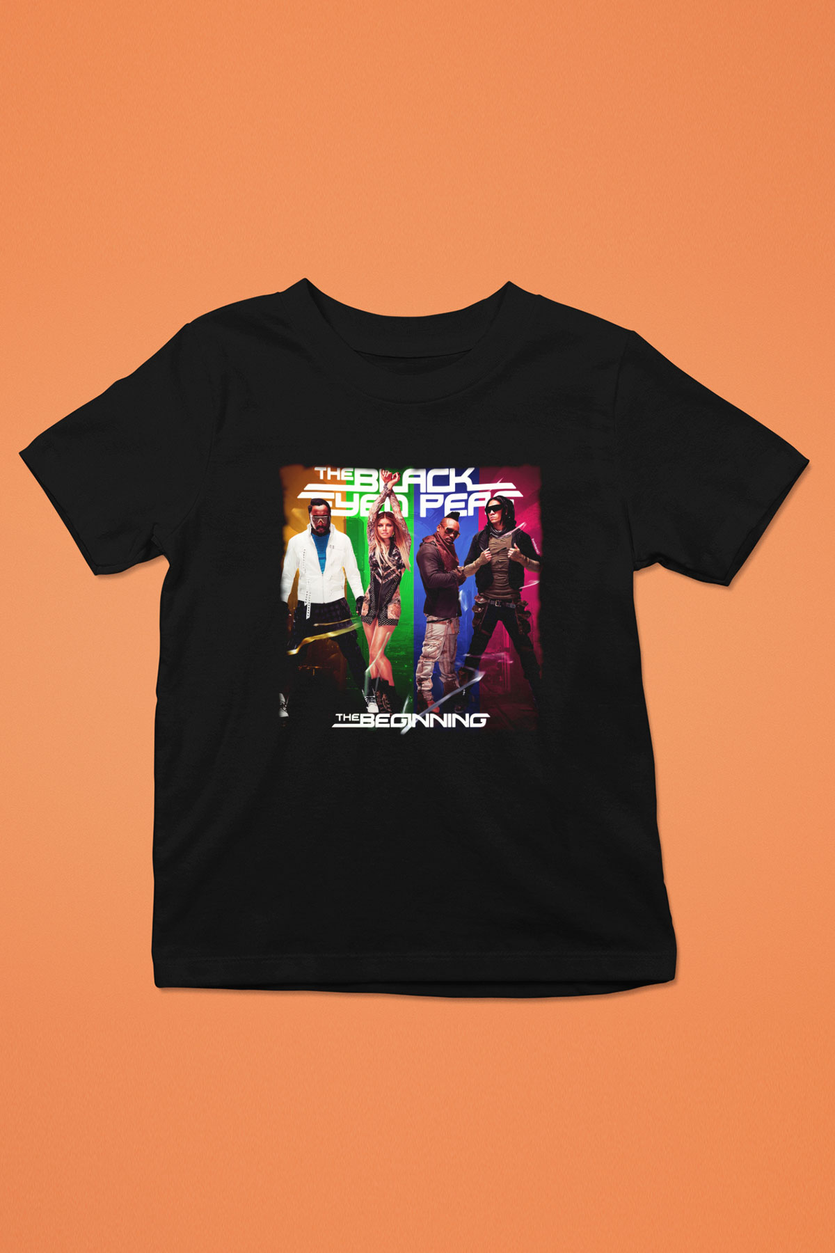 Black Eyed Peas Siyah Unisex Çocuk Tişört