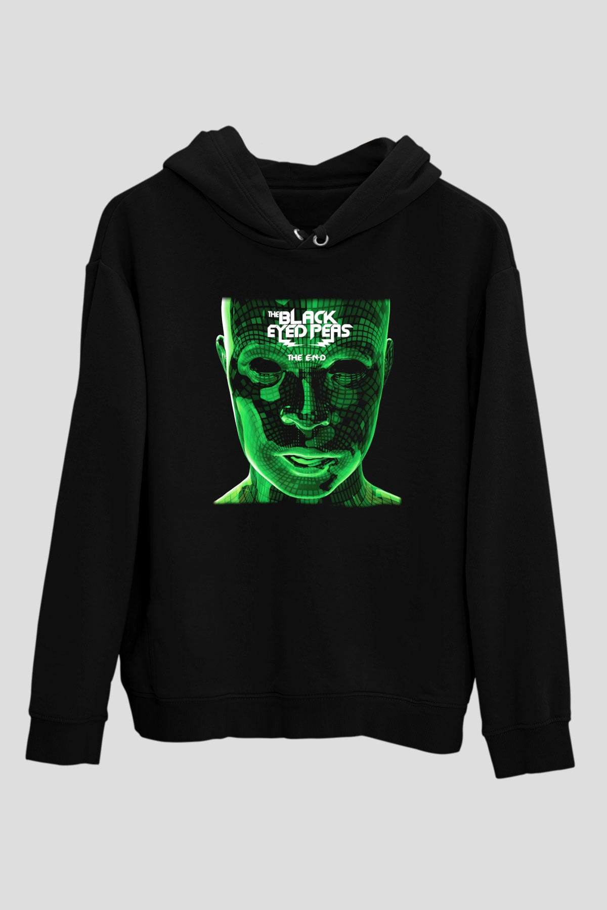Black Eyed Peas Siyah Unisex Hoodie