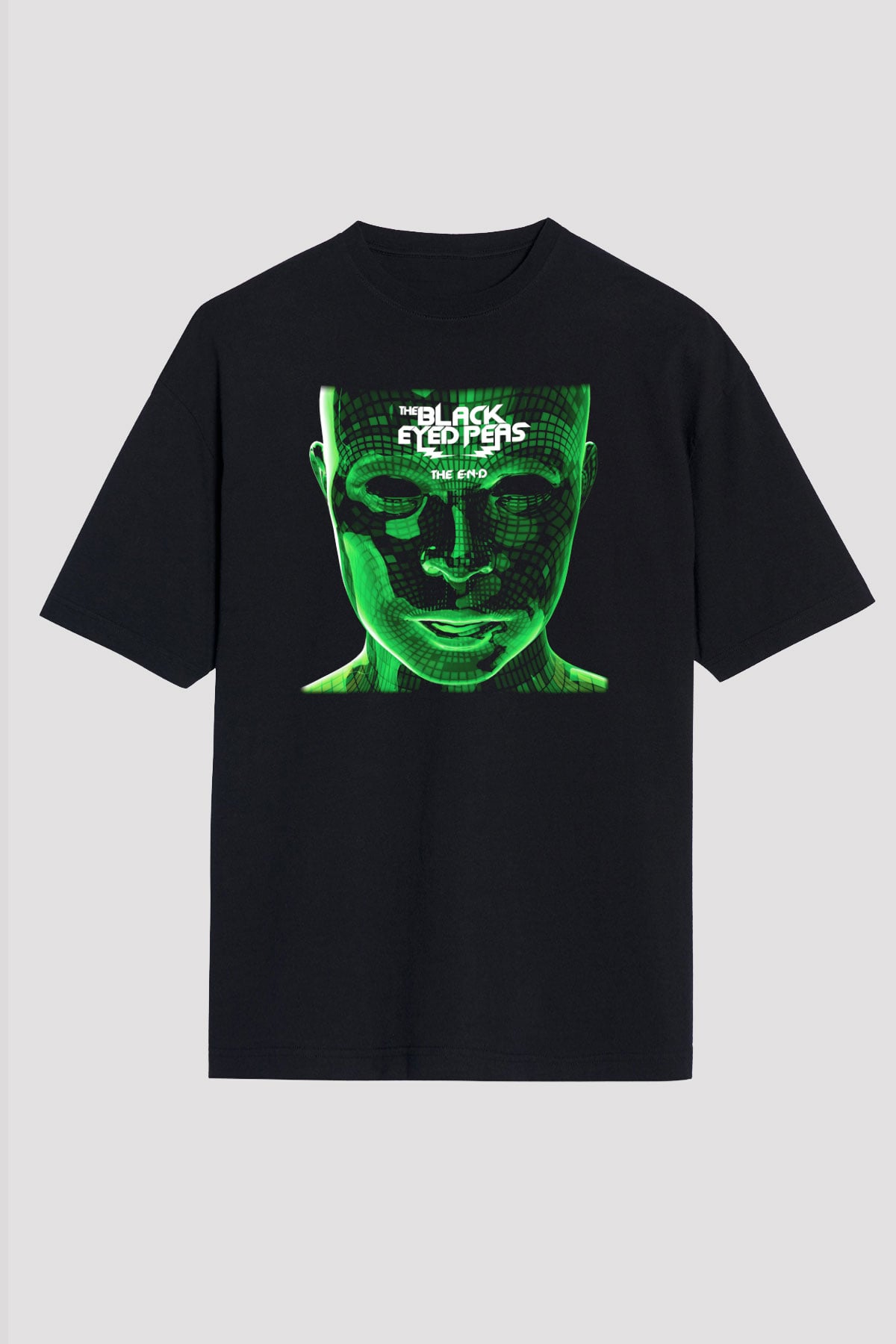 Black Eyed Peas Siyah Unisex Oversize Tişört T-Shirt