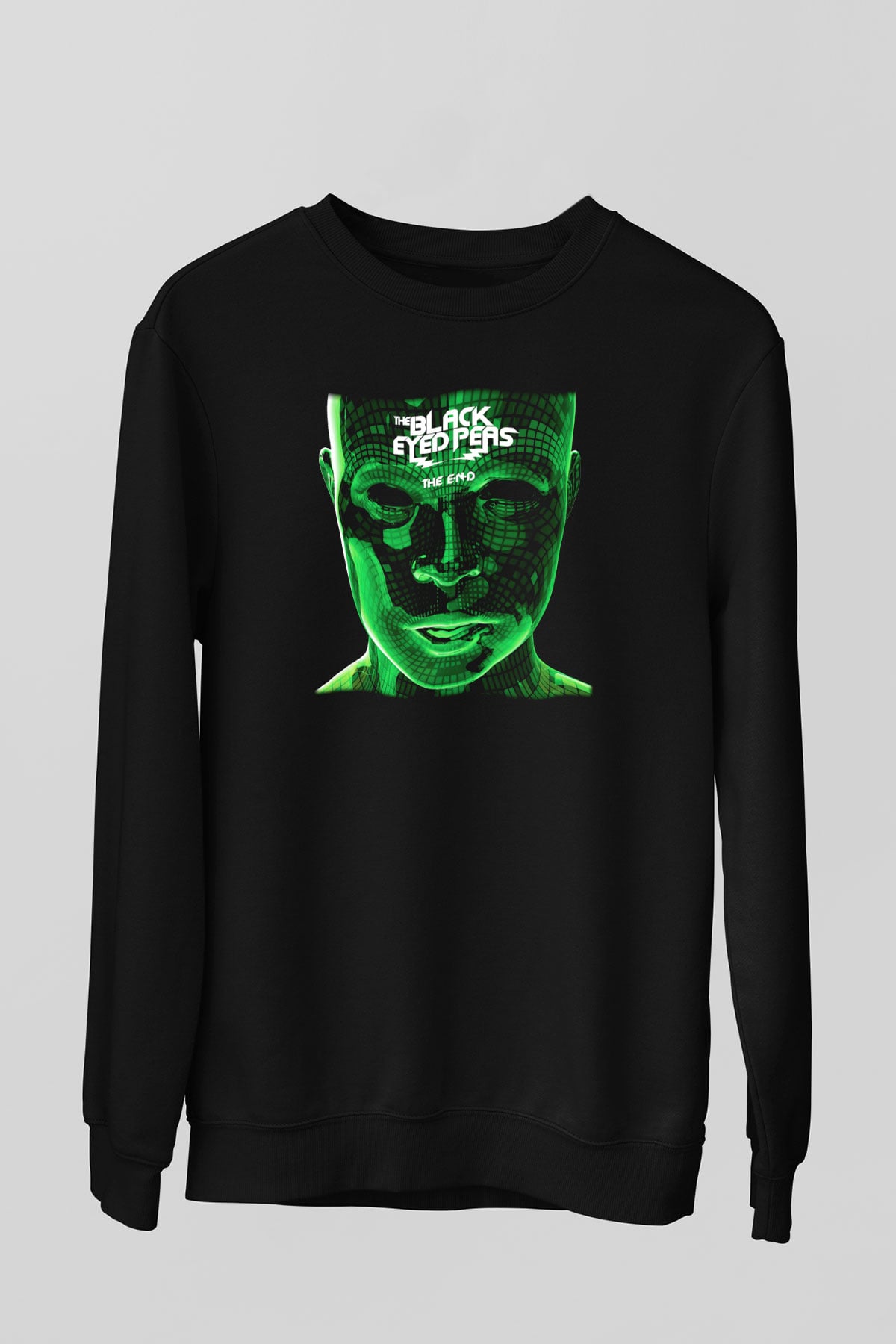 Black Eyed Peas Siyah Unisex Sweatshirt