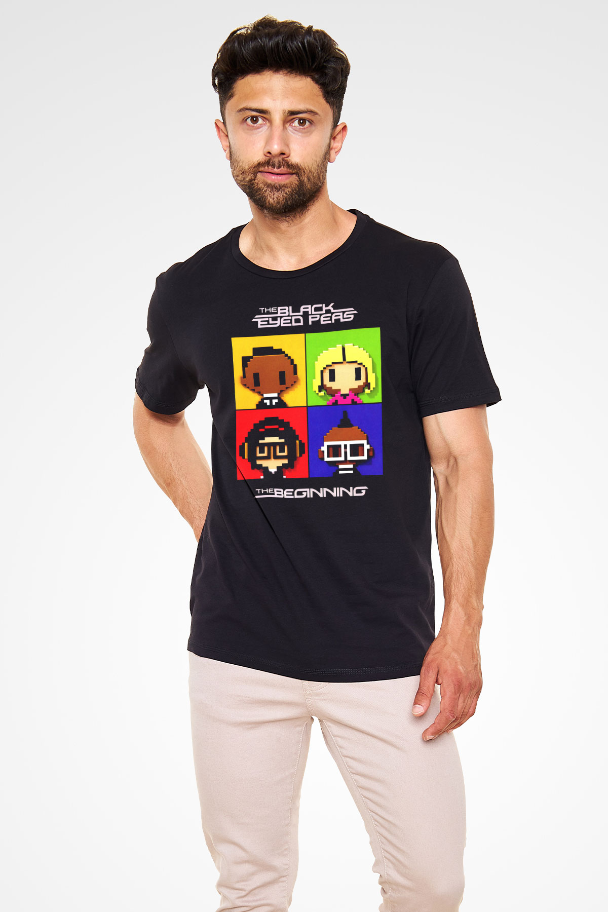 Black Eyed Peas Siyah Unisex Tişört T-Shirt - TişörtFabrikası