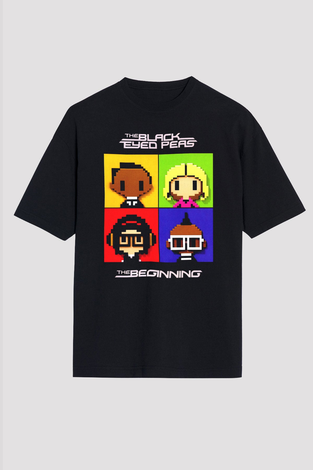 Black Eyed Peas Siyah Unisex Tişört T-Shirt - TişörtFabrikası